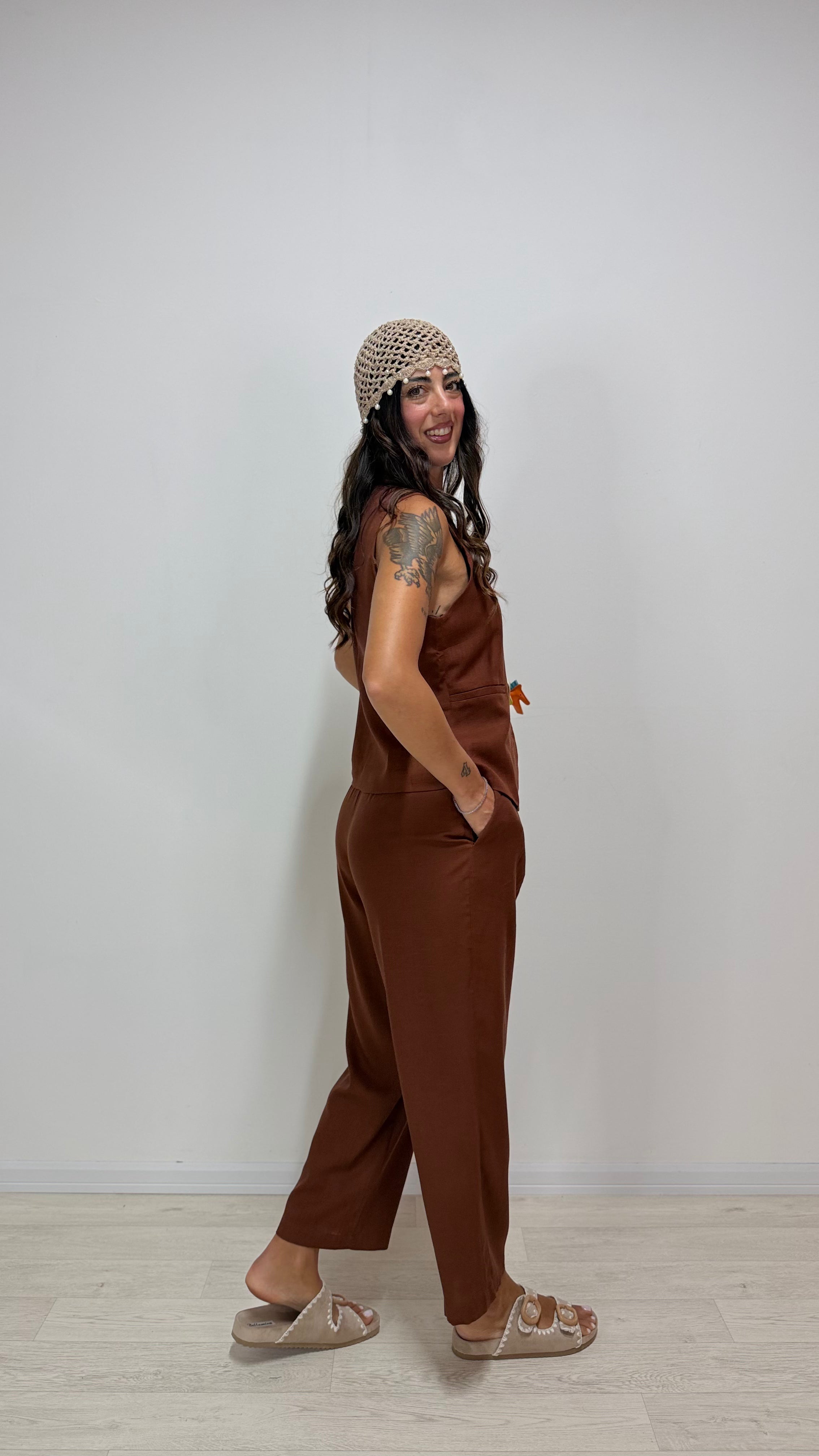 Tailleur Siviglia Coccio