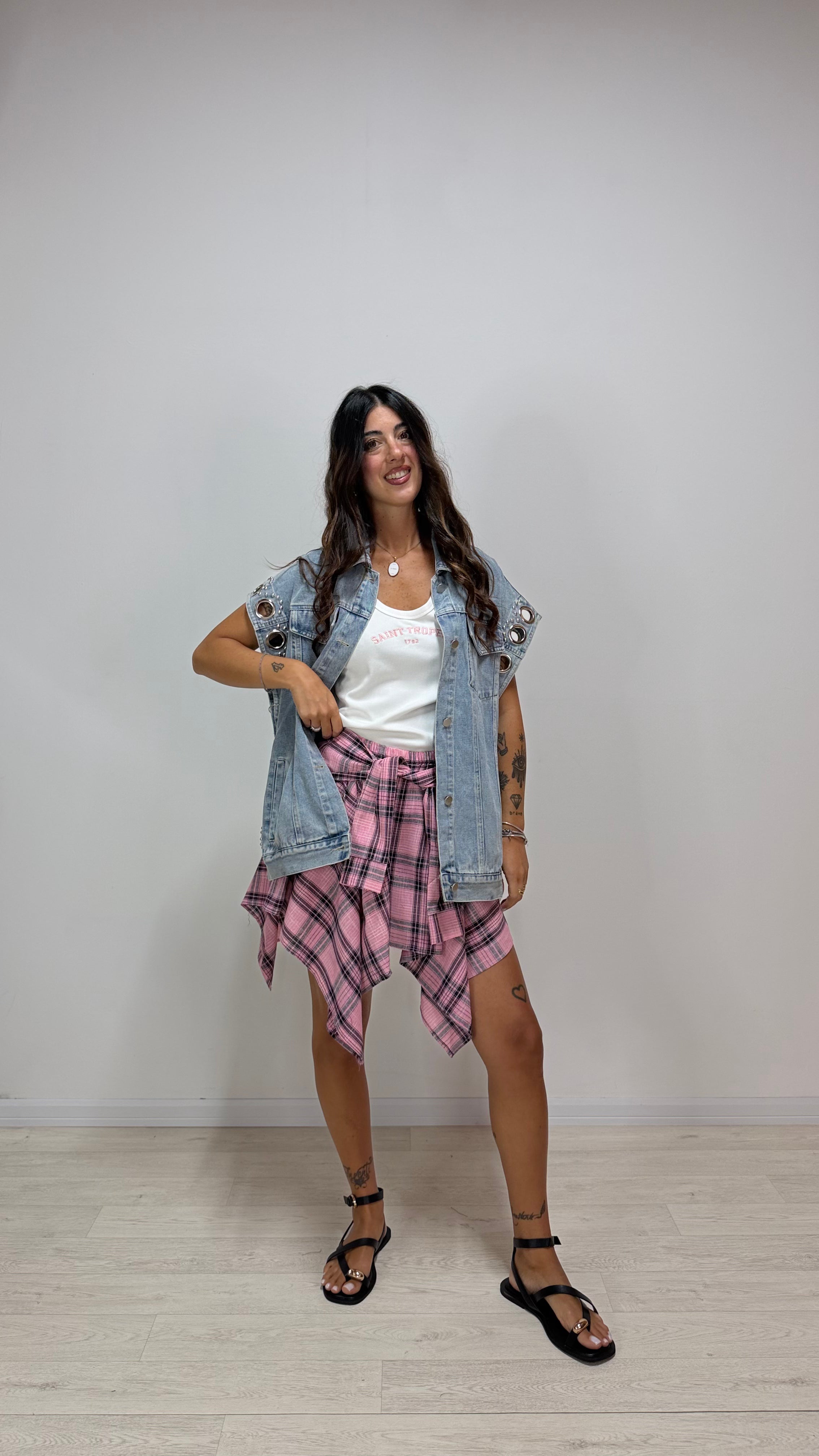 Gilet Denim Street