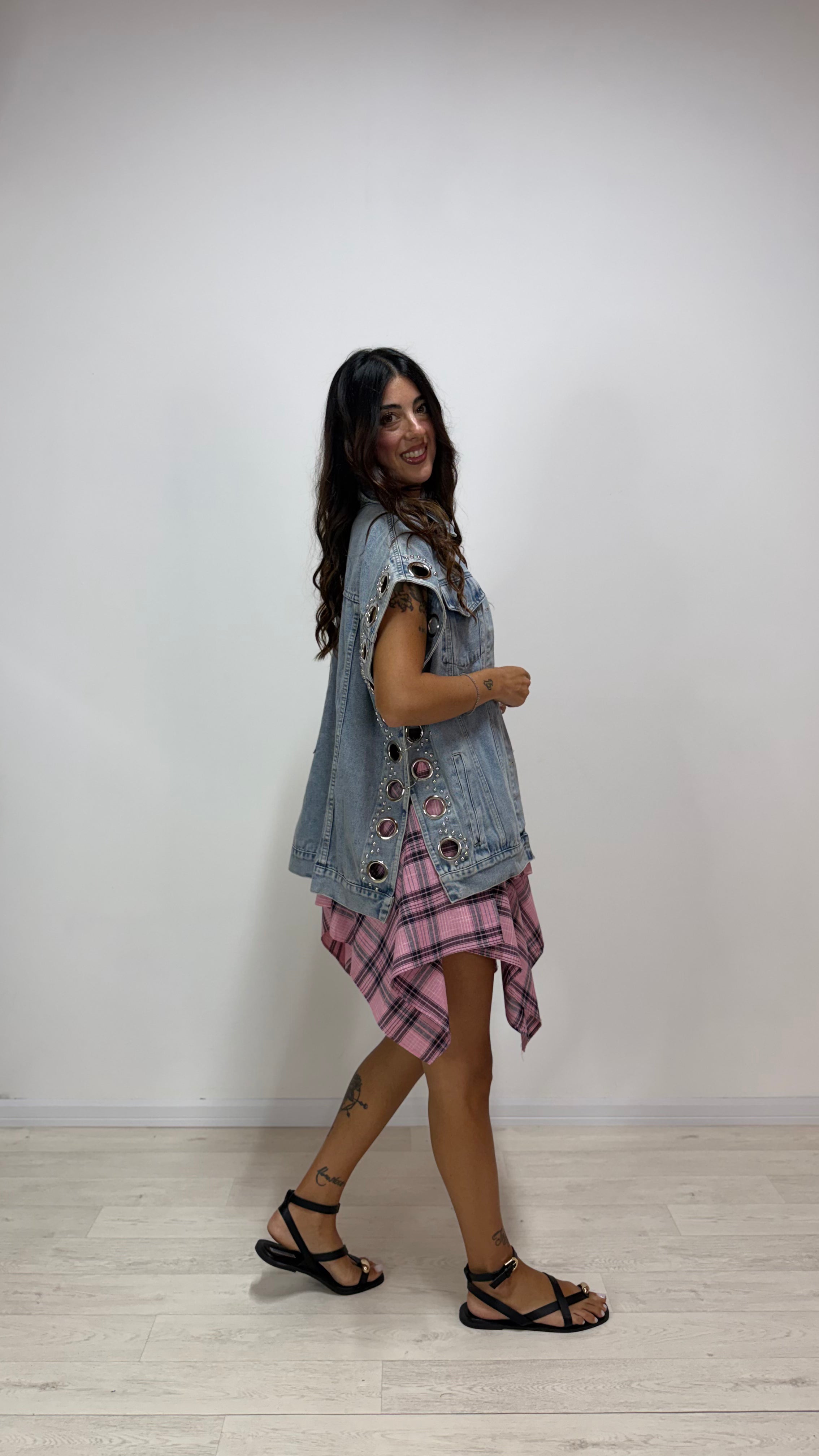 Gilet Denim Street
