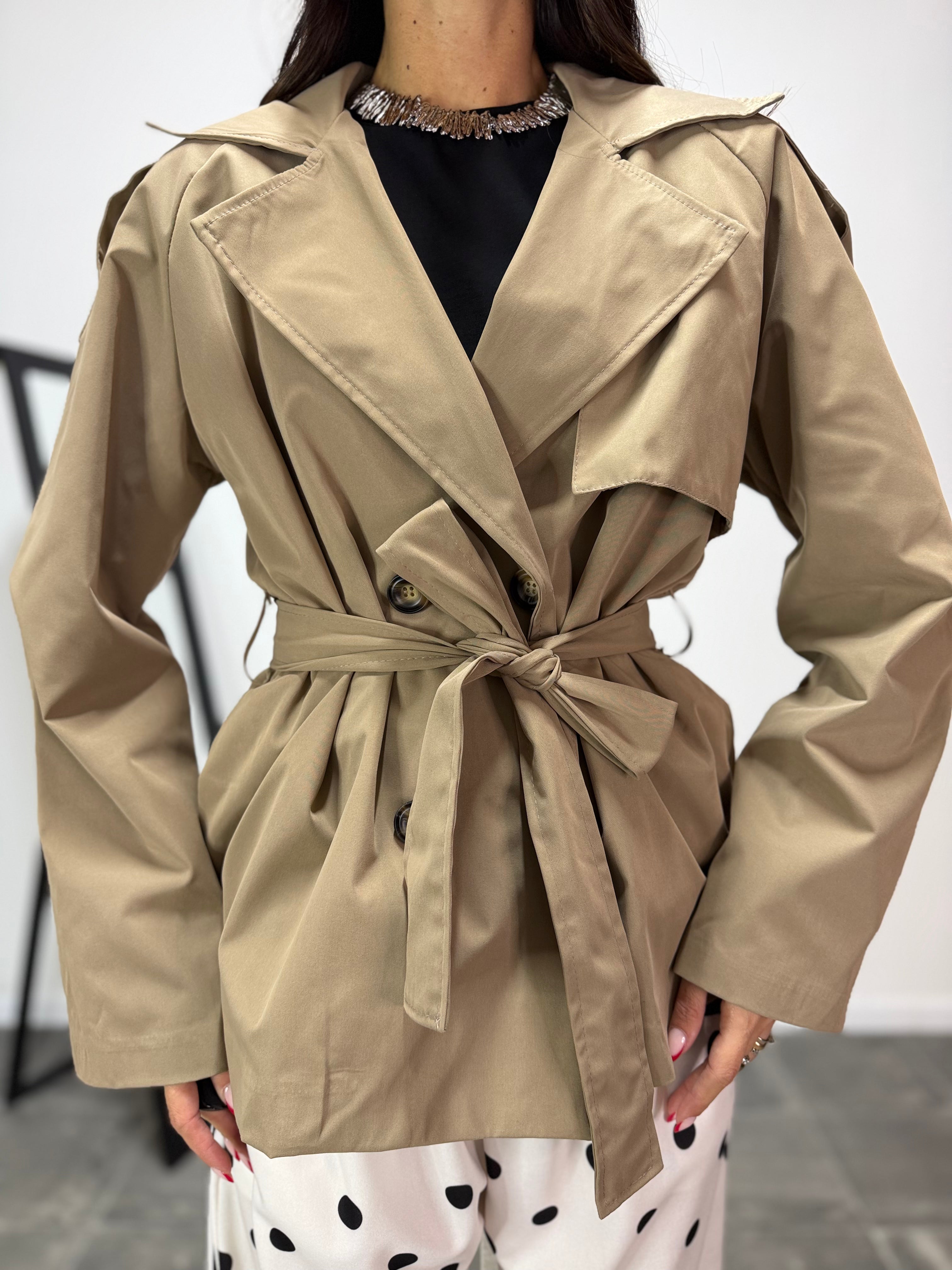 Trench Milly Beige