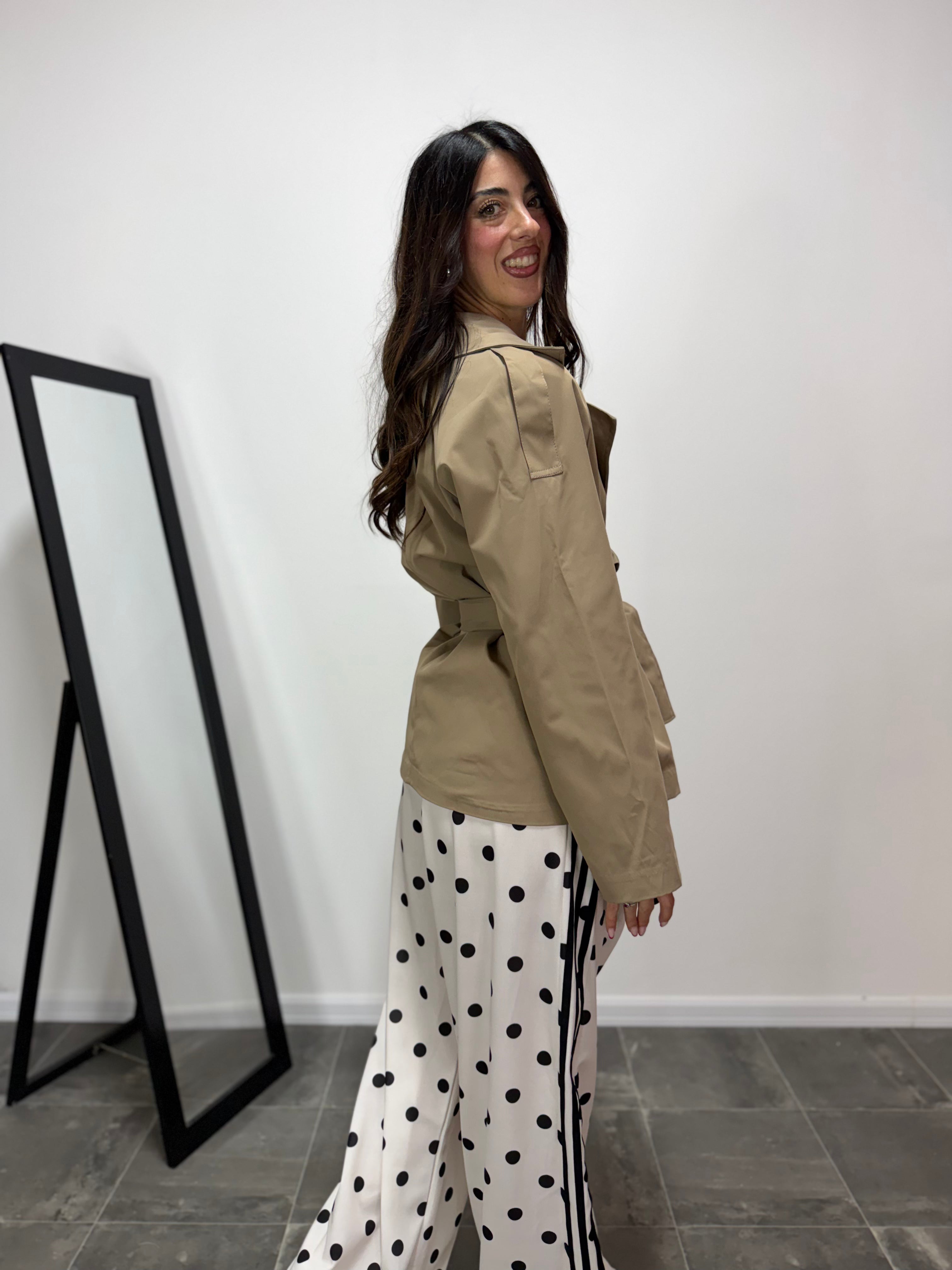 Trench Milly Beige
