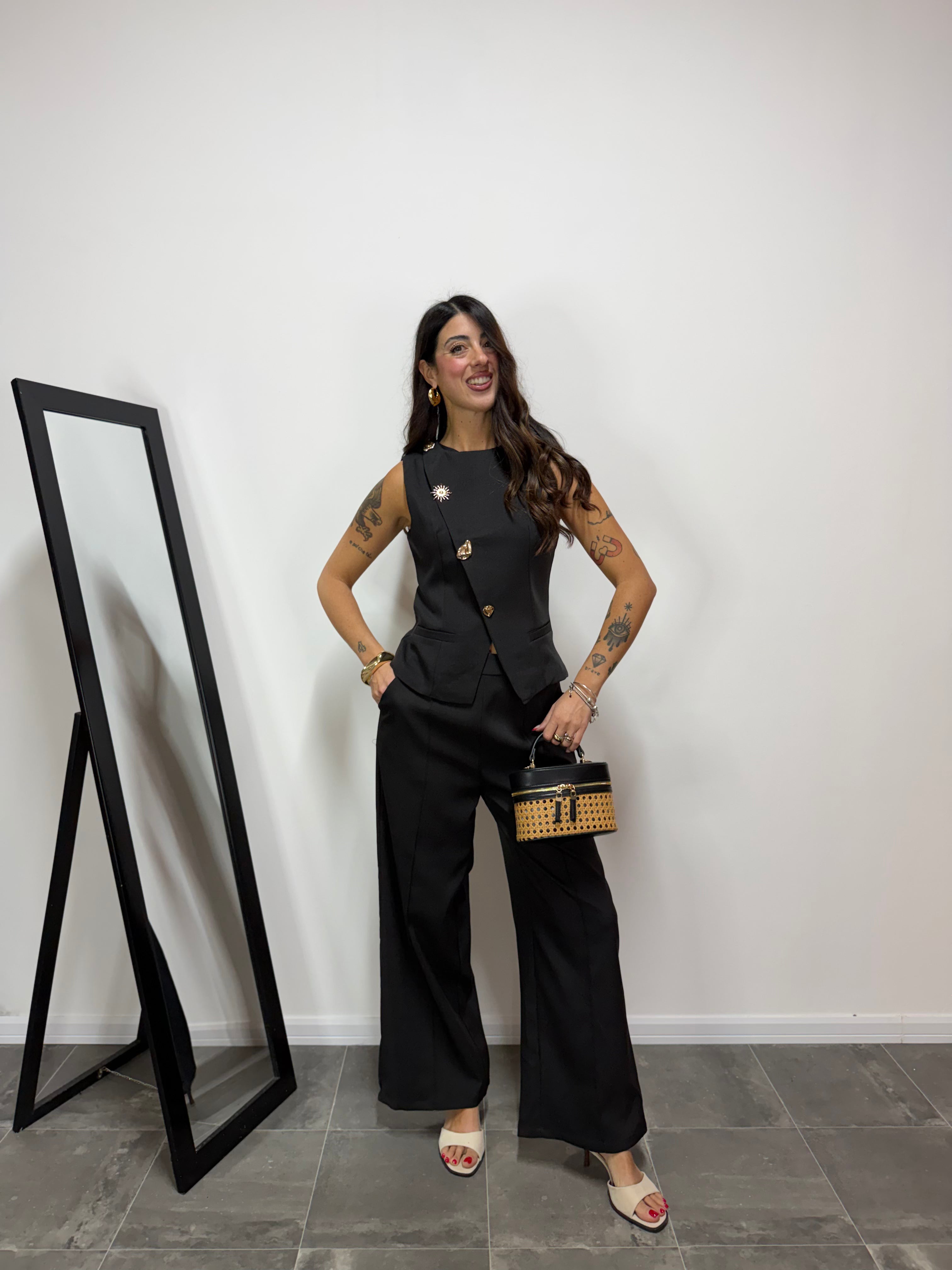 Tailleur Sun Gold Nero