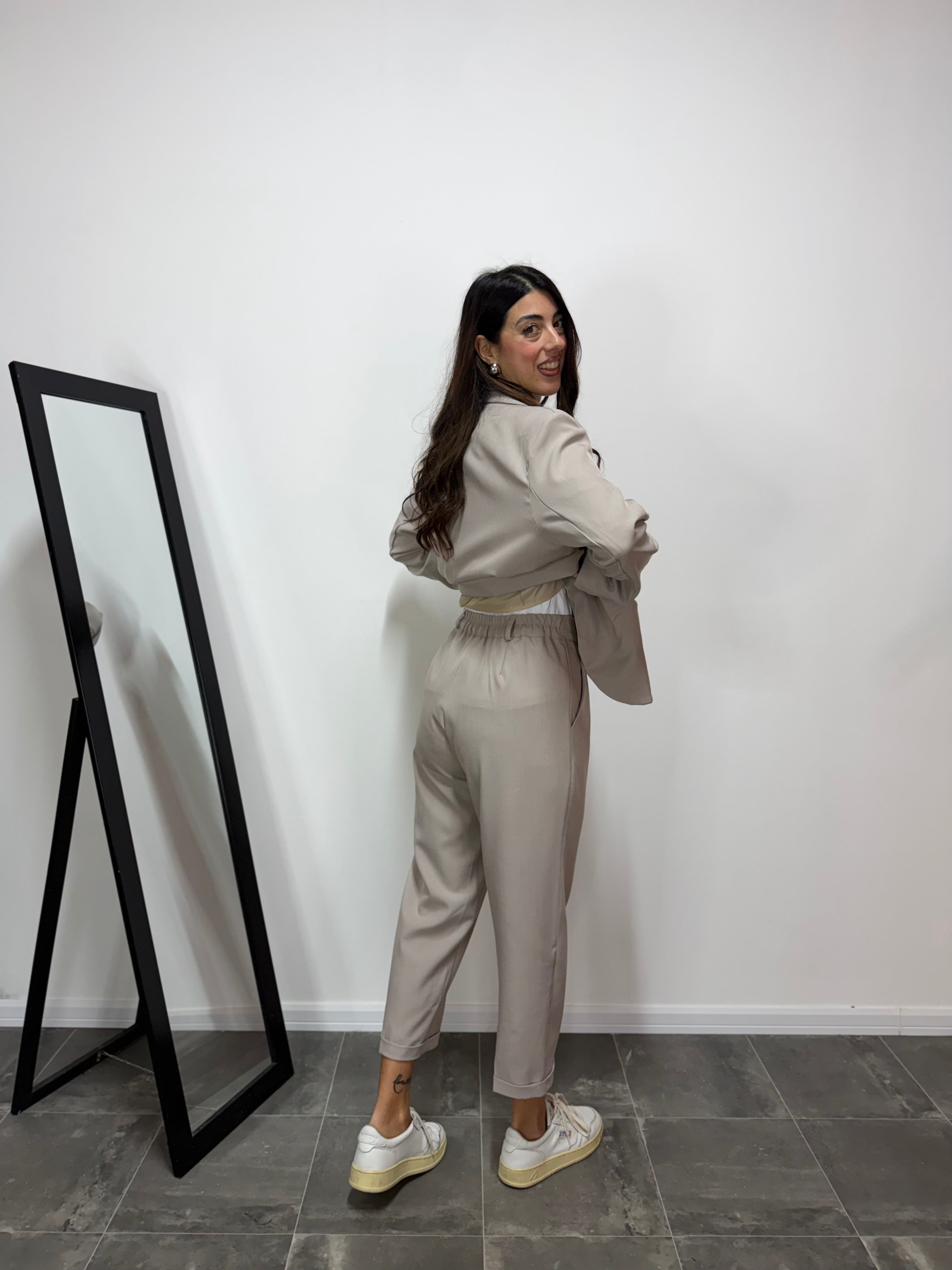 Tailleur Roma Fango