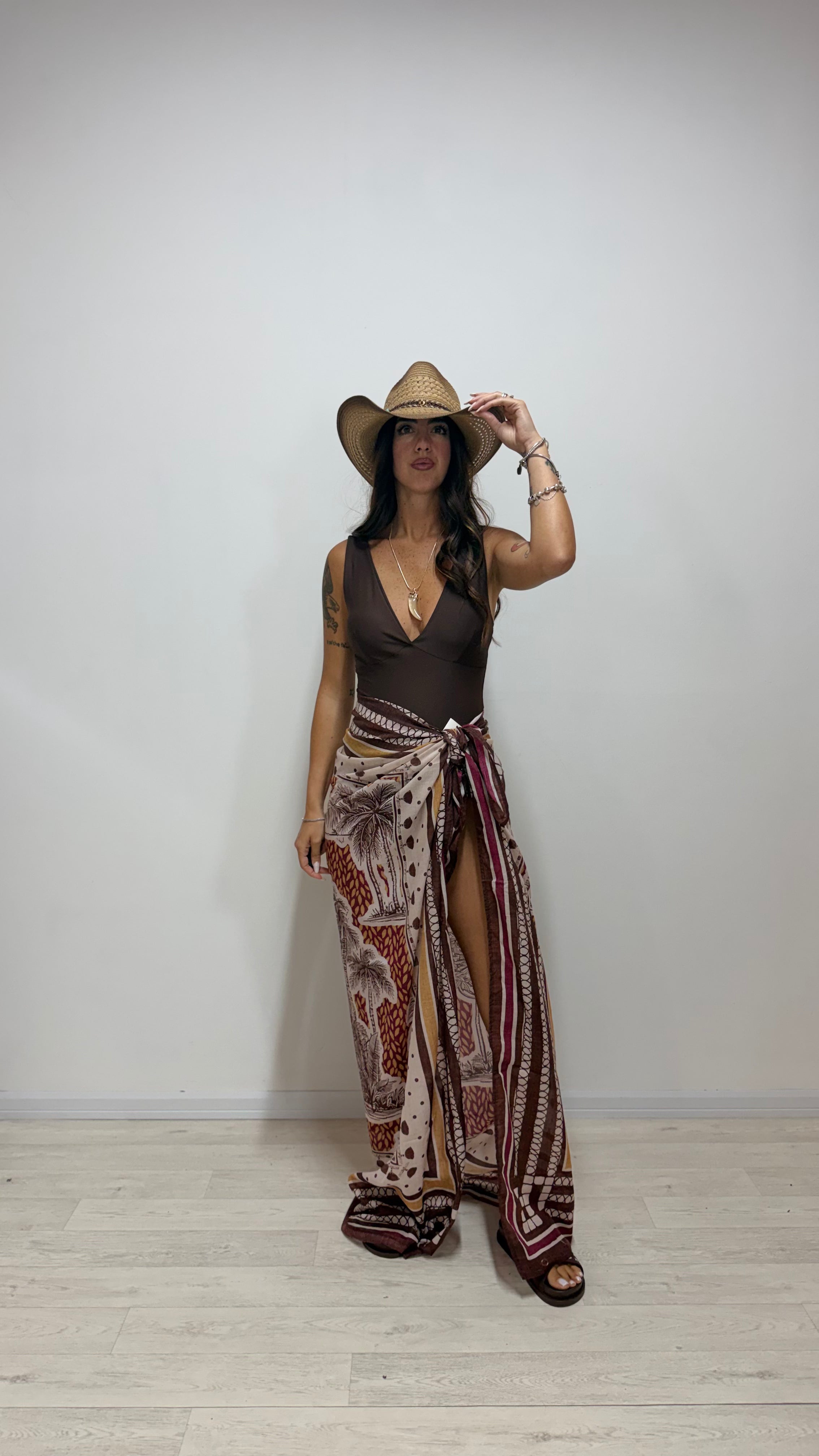 Pareo Amazzonia LUMINA Brown