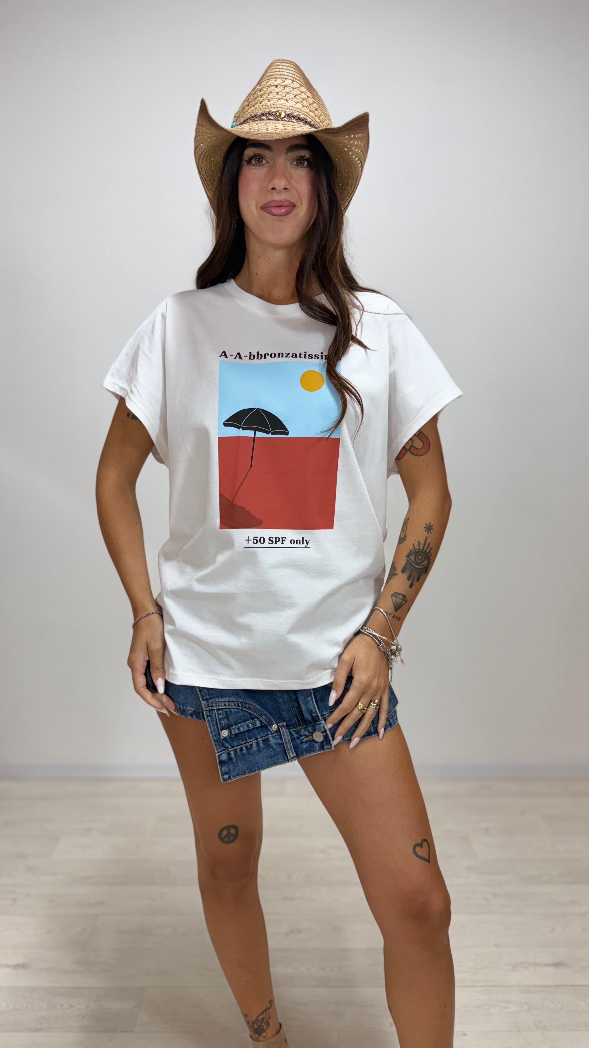 T-Shirt Abbronzatissima LUMINA