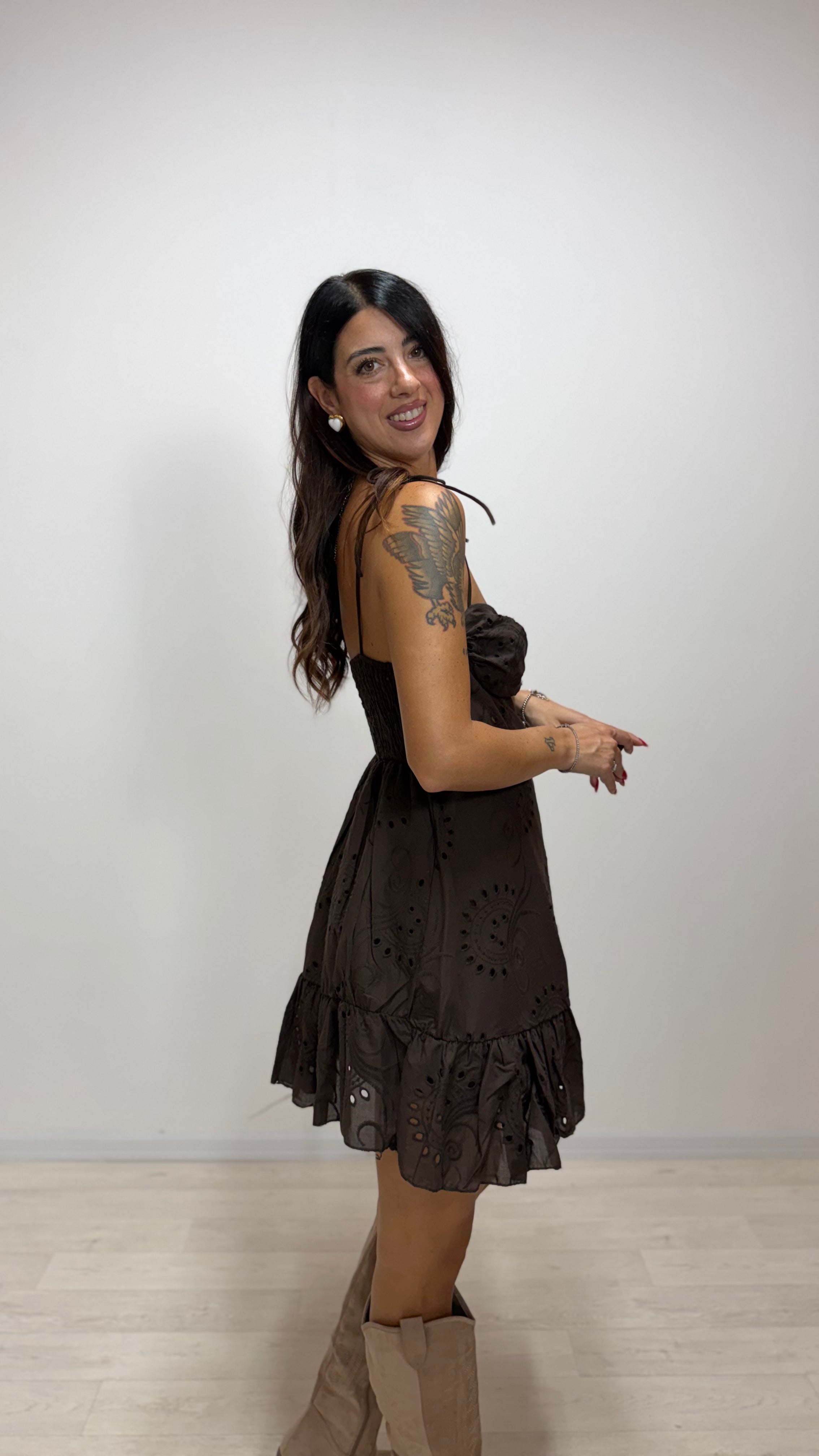 Abito Maori Marrone