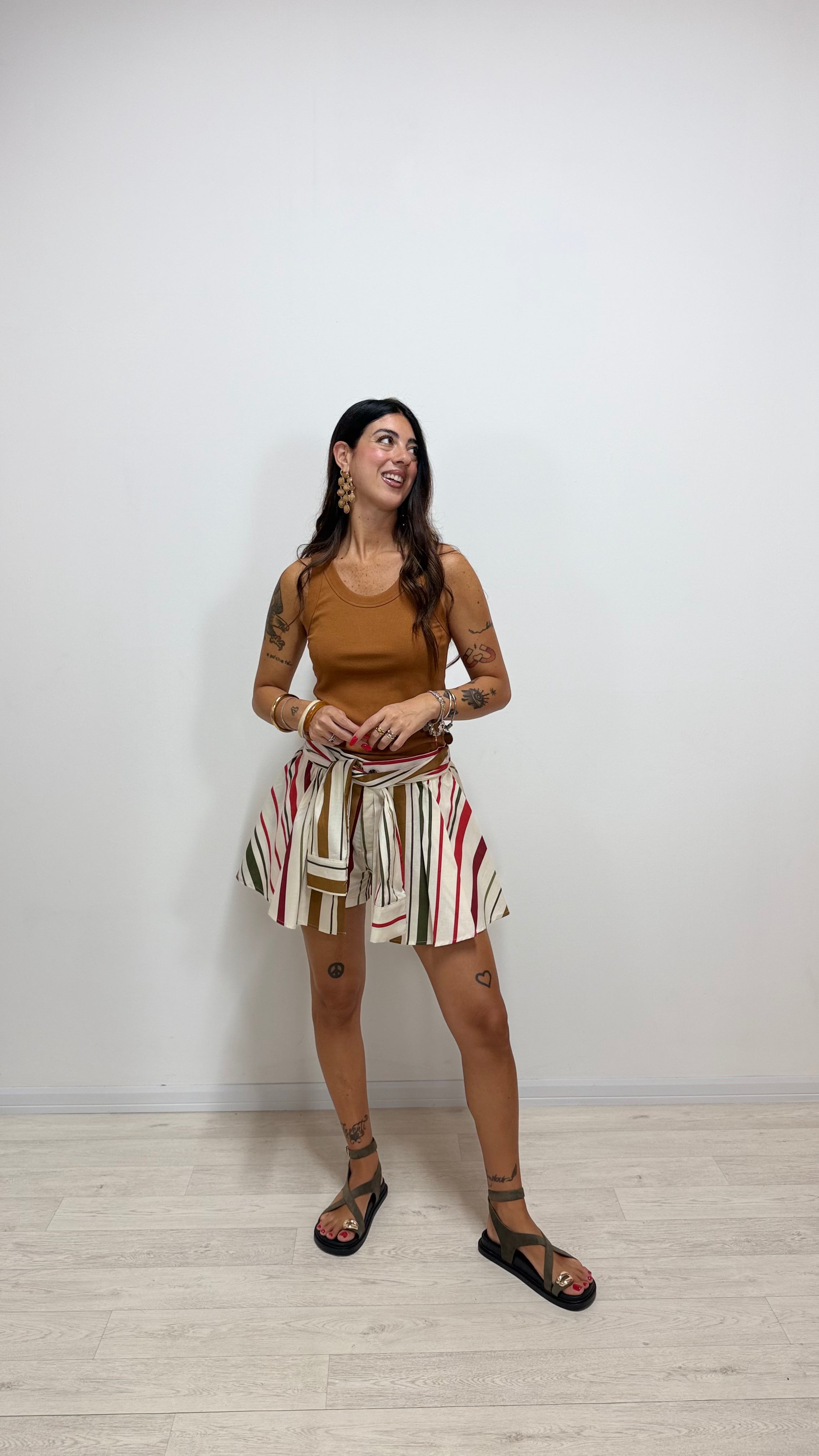 Canotta Woman Ruggine