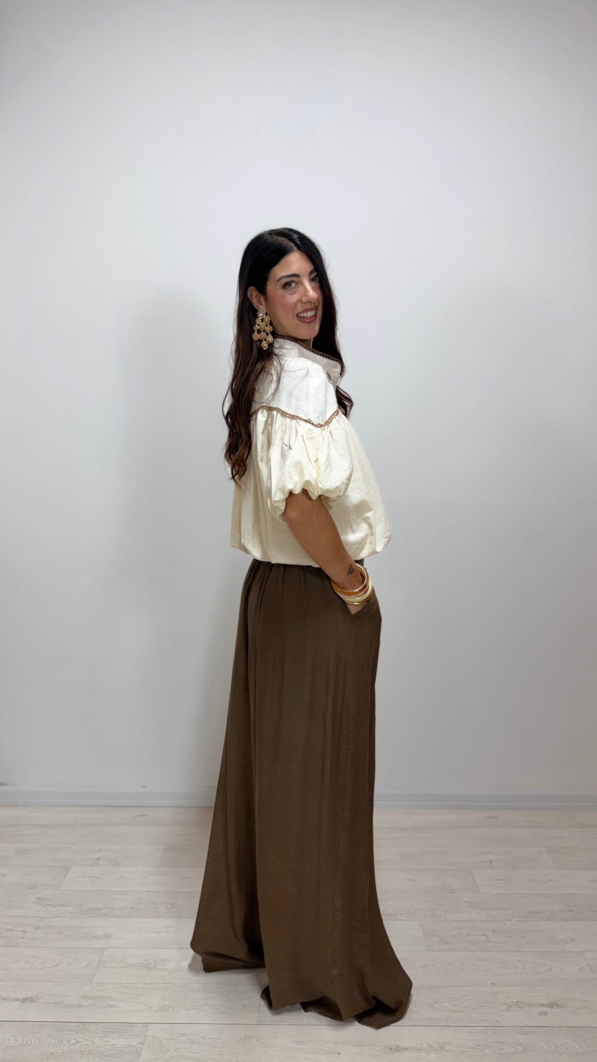 Pantalone Karim Marrone