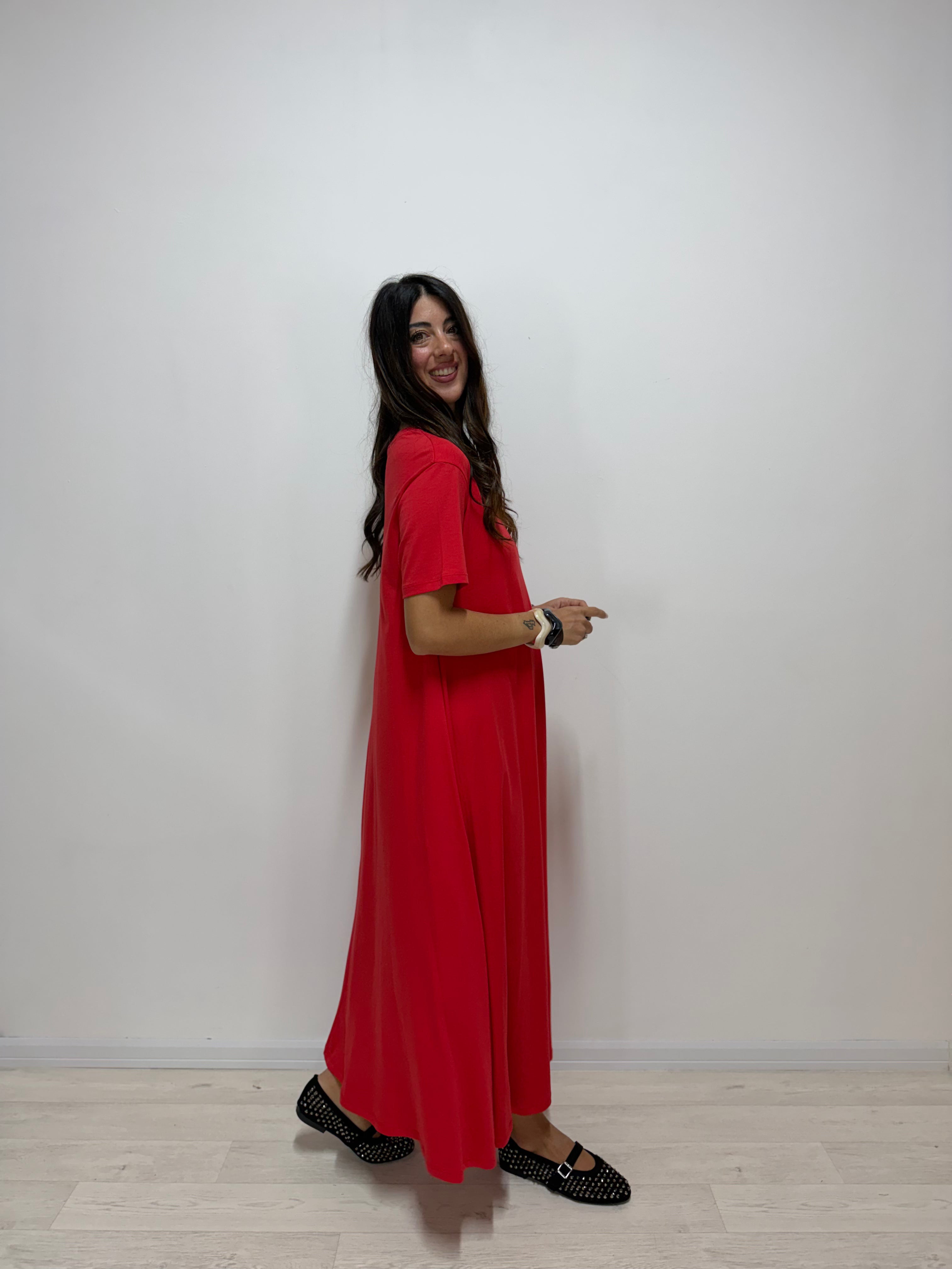 Abito Mamy Red LUMINA