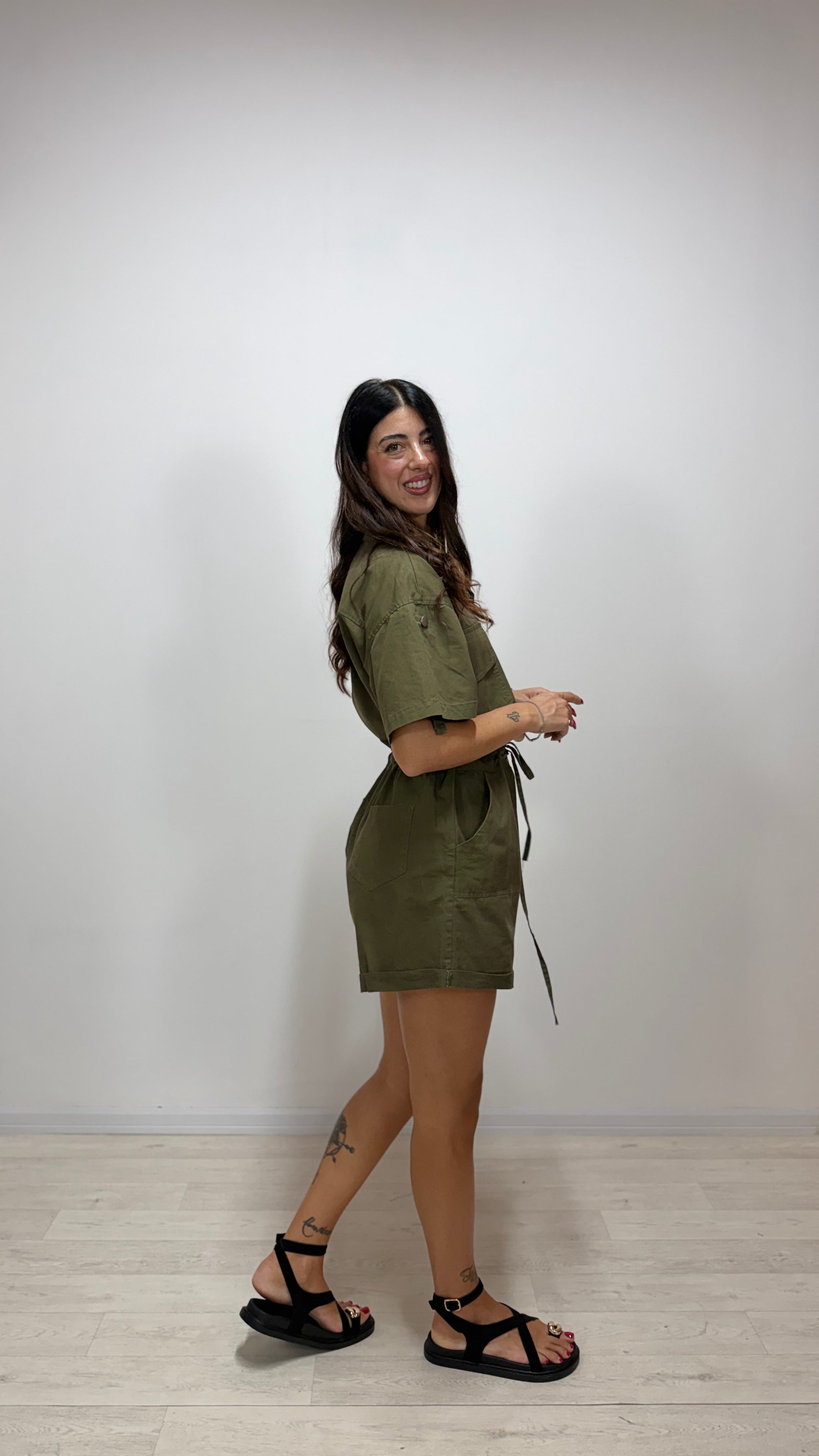 Jumpsuite Evelyn Military