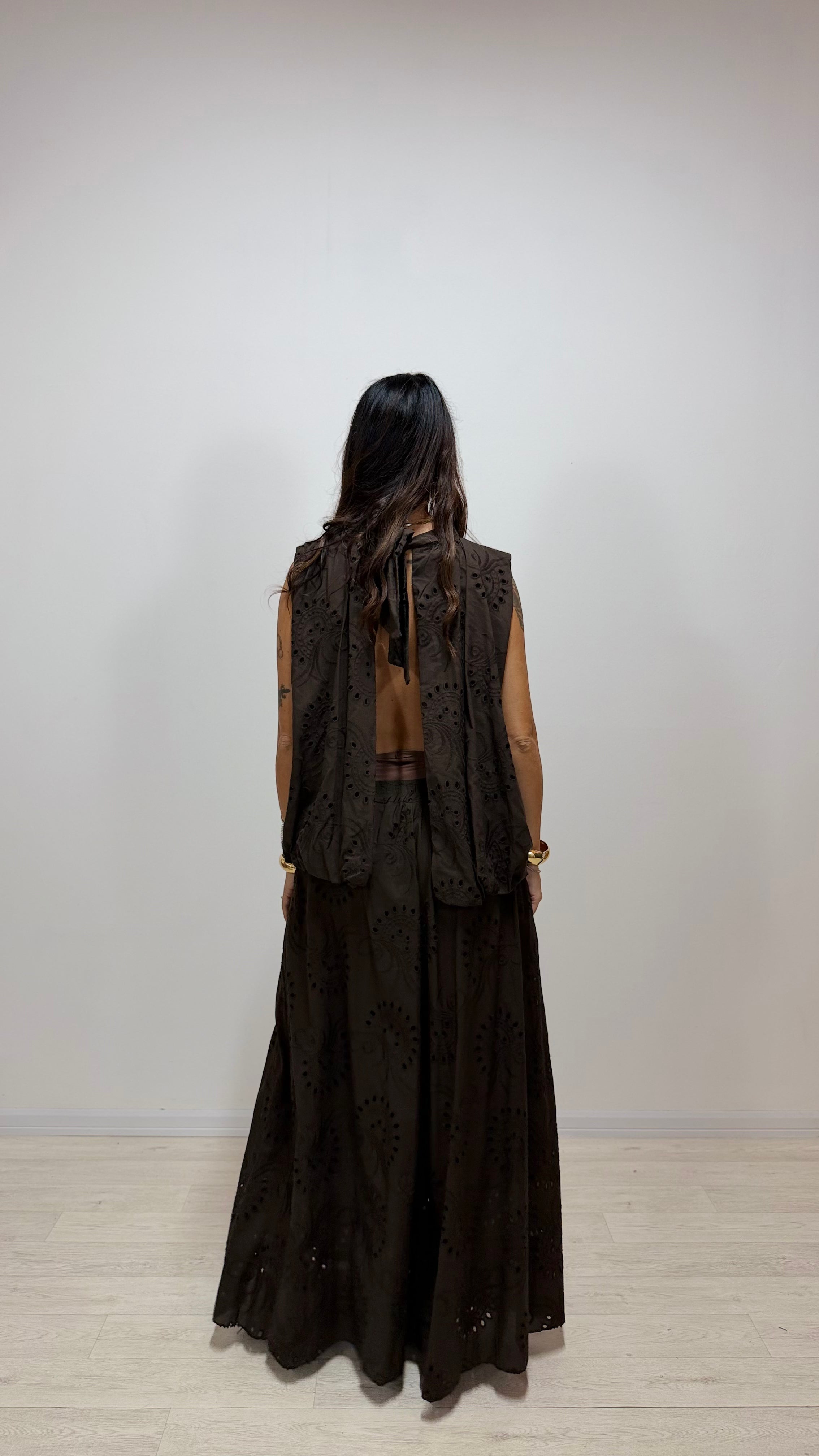 Top / Maglia Layla Marrone