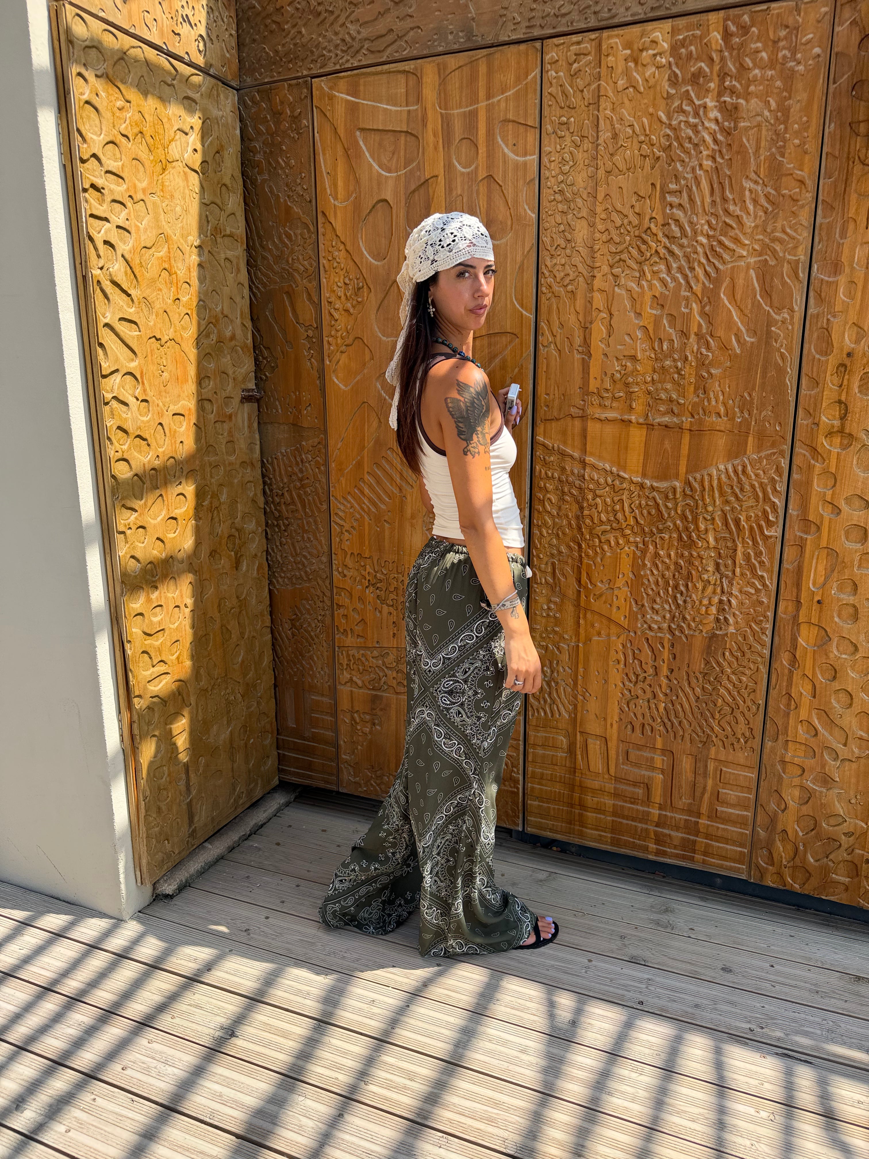 Pantalone Bandana New Style Verde