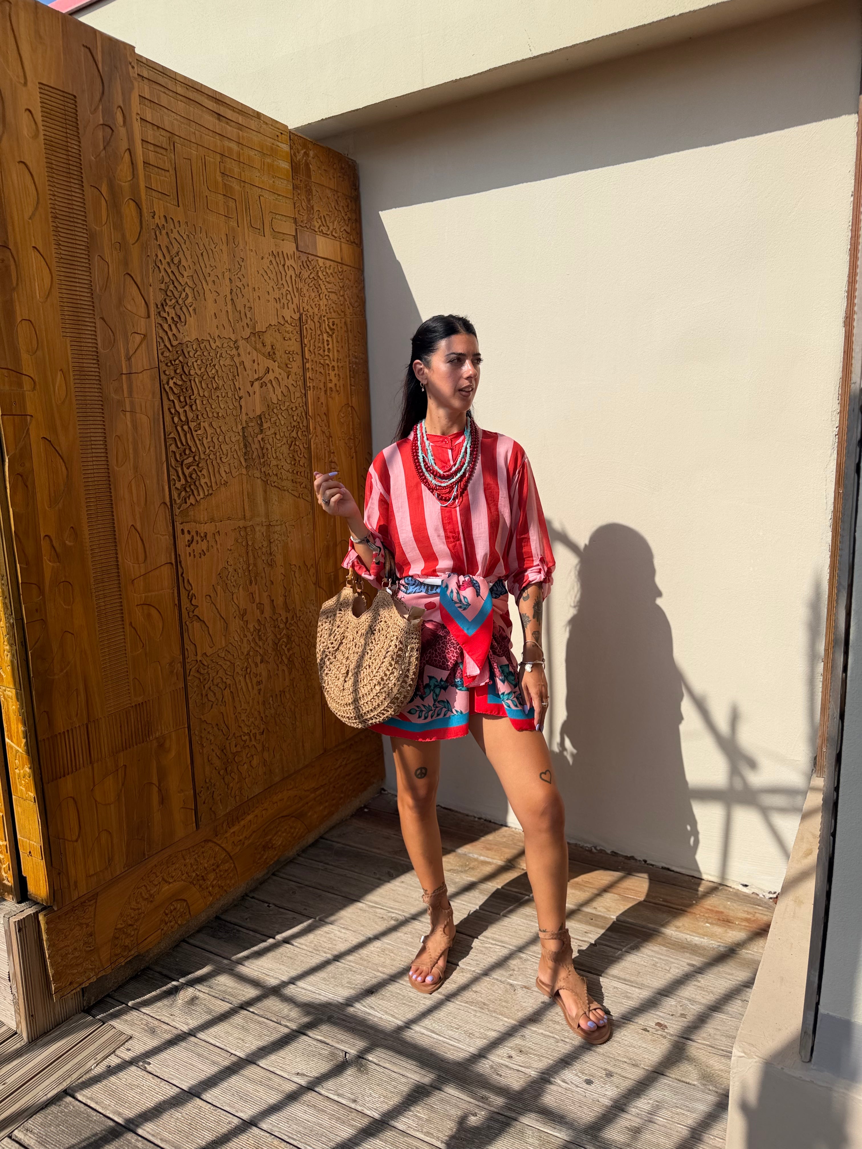 Camicia Candy Rossa