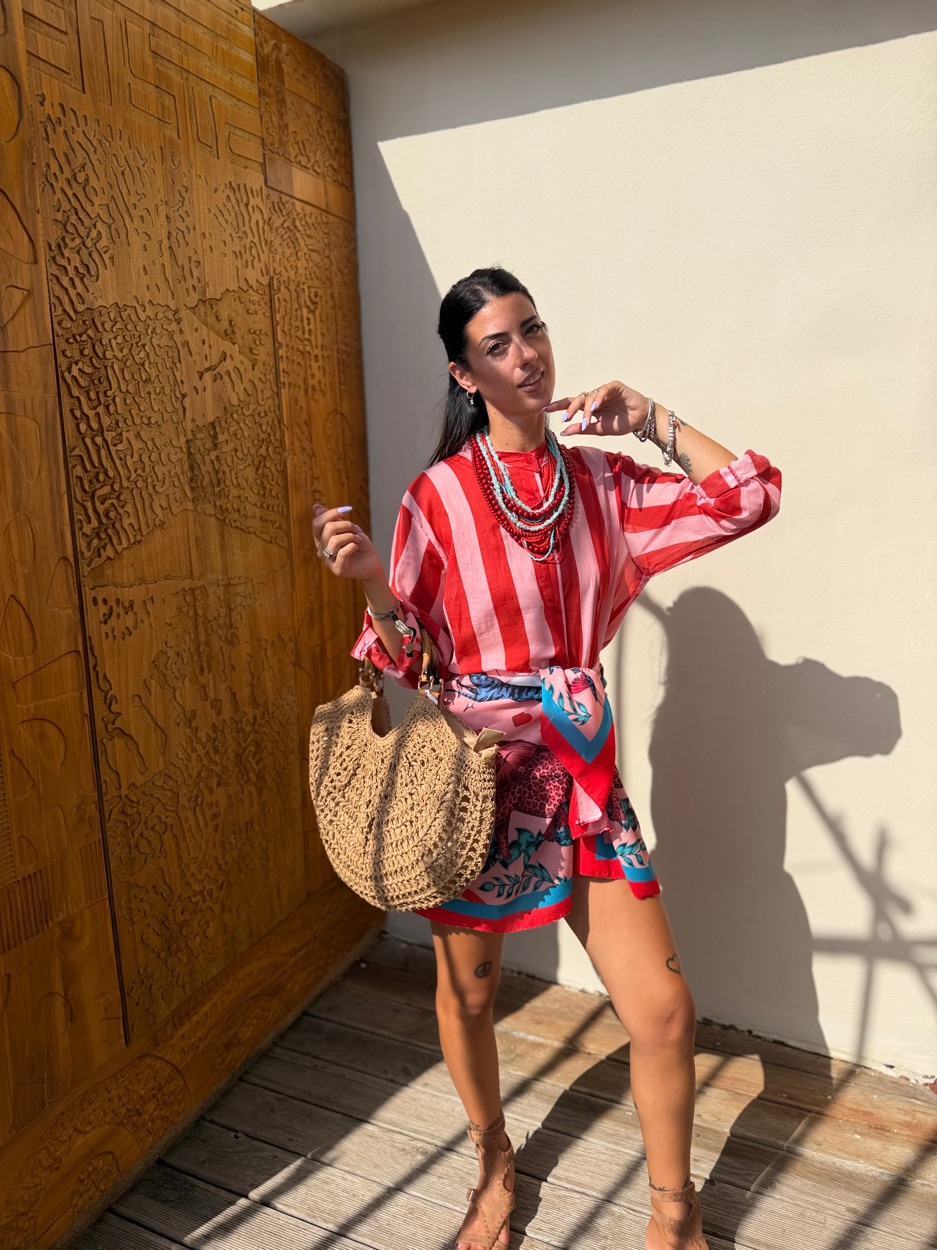 Camicia Candy Rossa