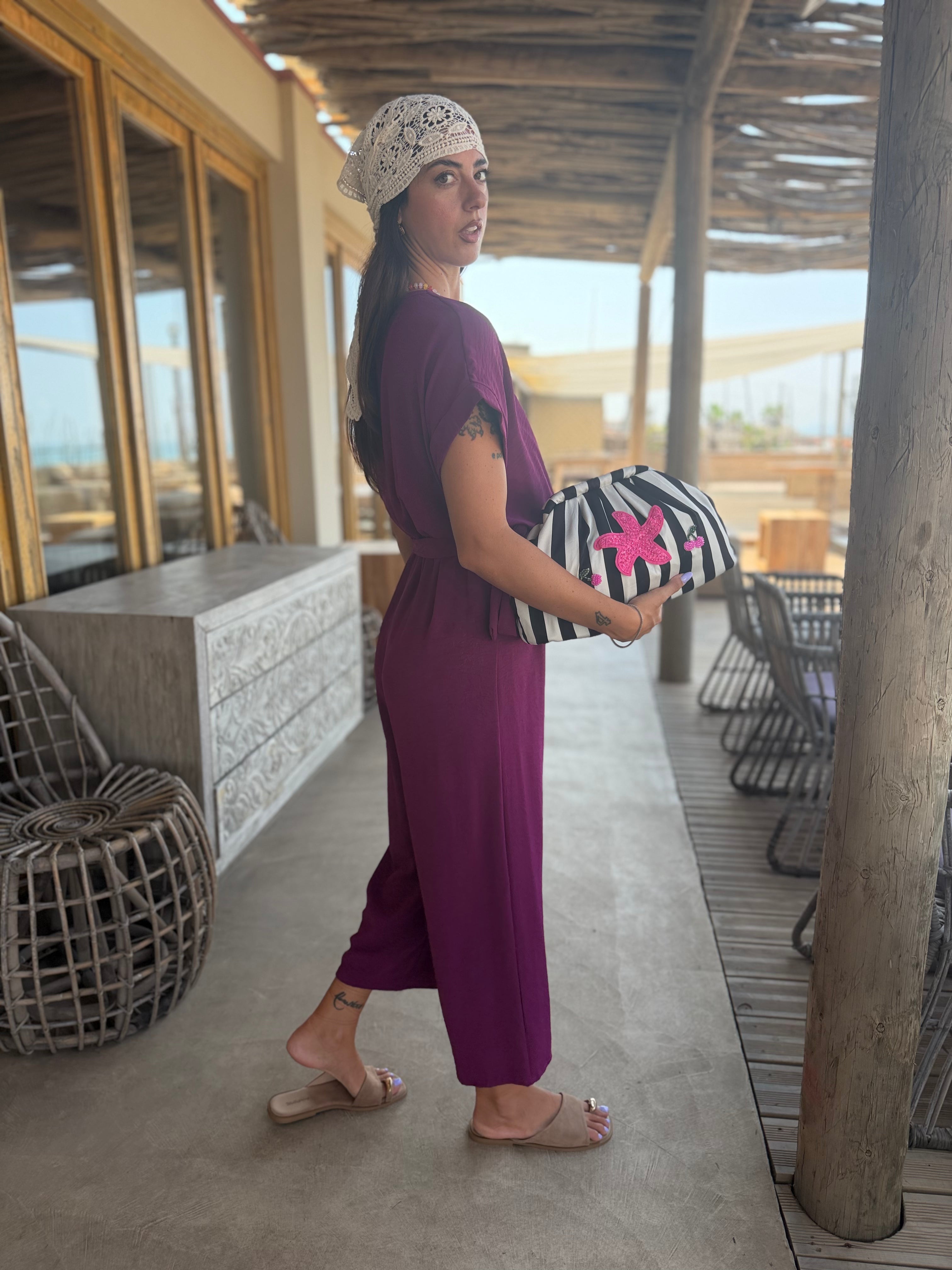 Jumpsuite Angel Magenta