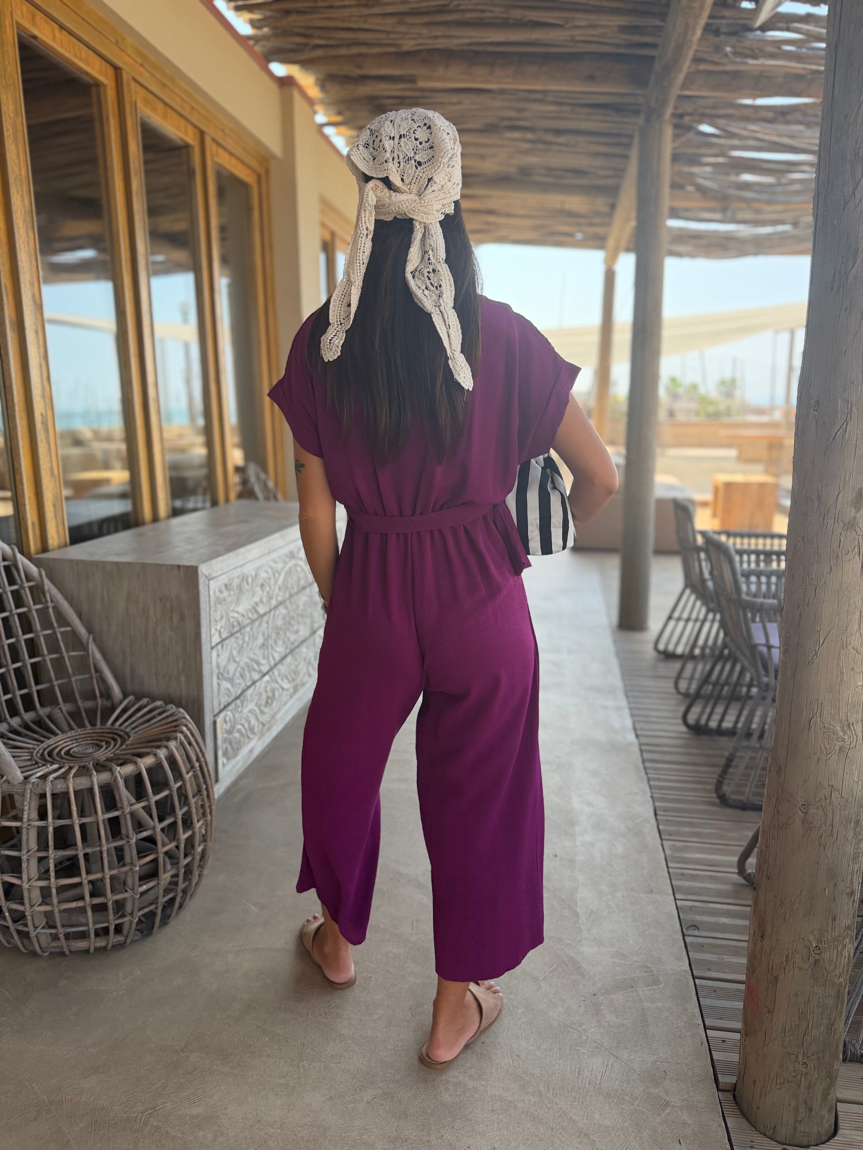 Jumpsuite Angel Magenta