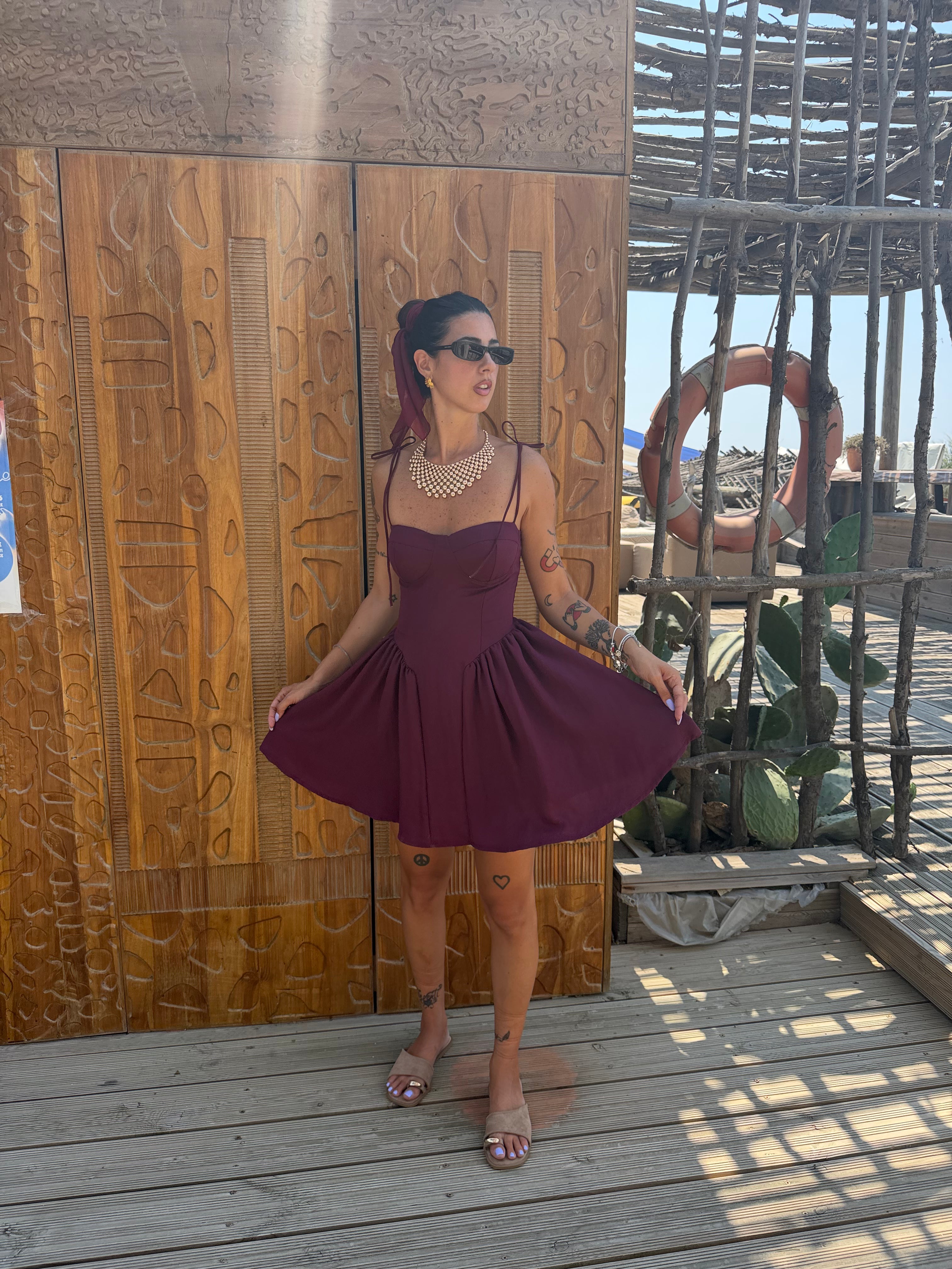 Abito Mini Clothing Vinaccia