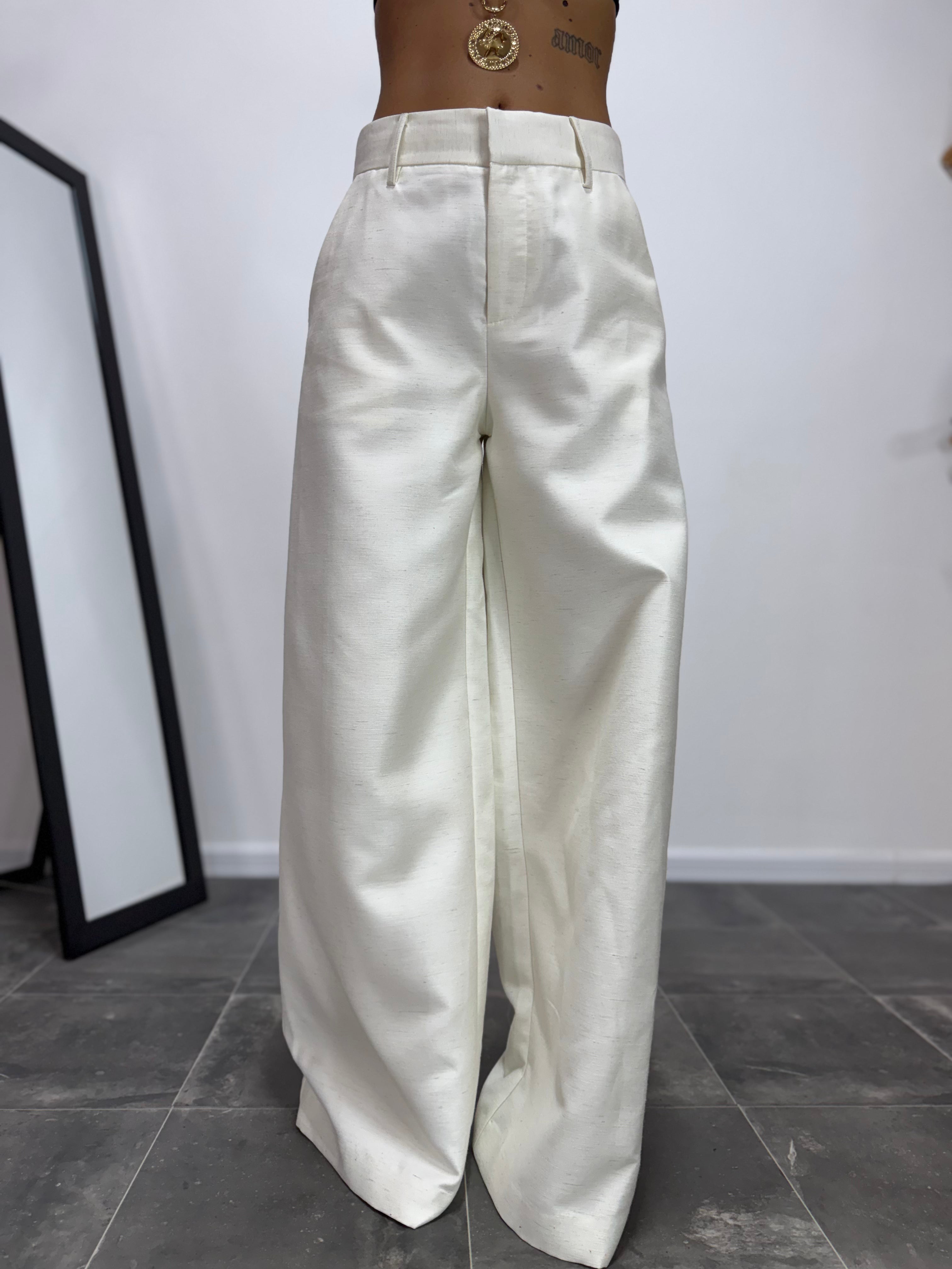Pantalone Queen LUMINA Panna