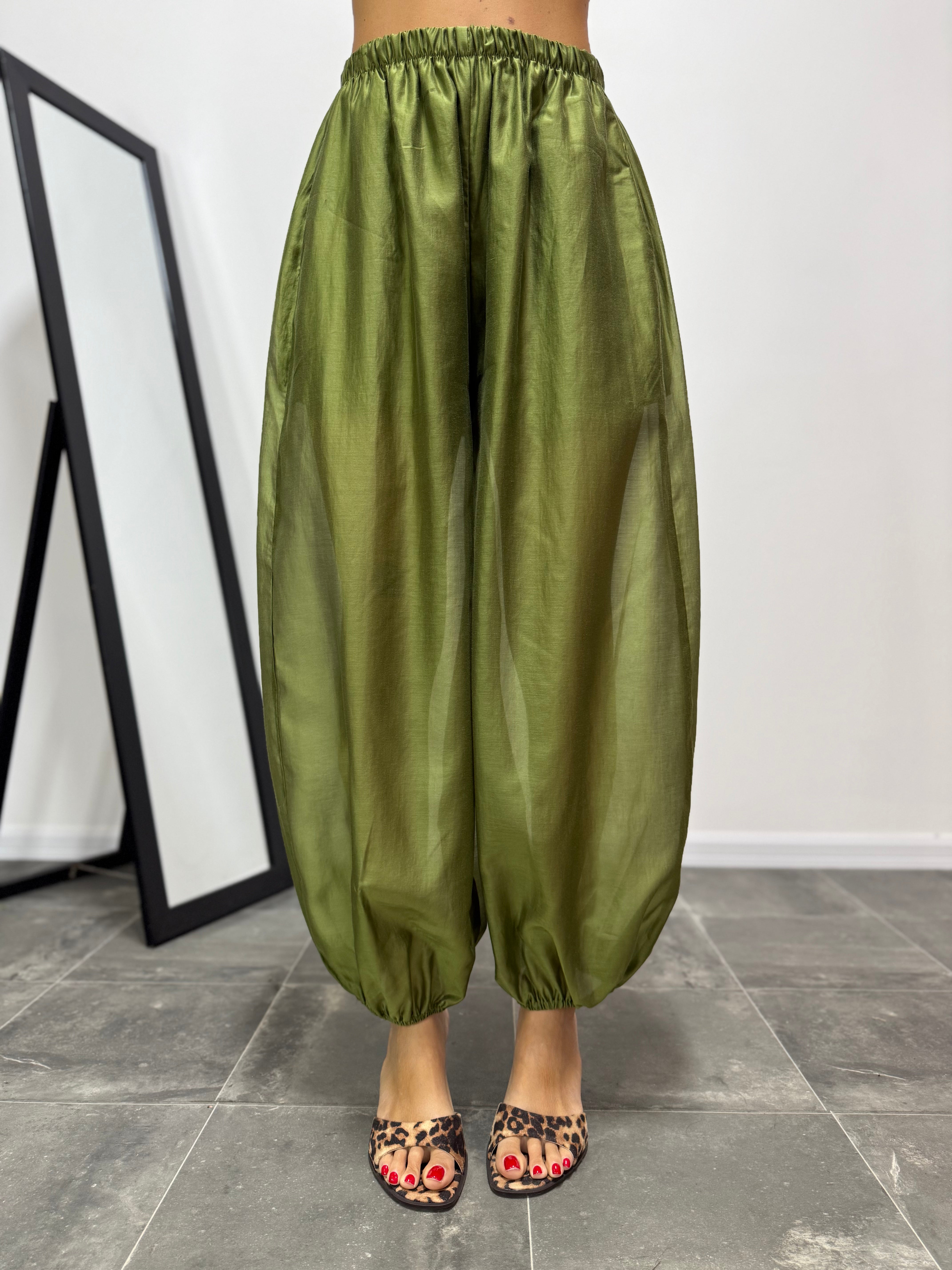 Pantalone Jasmin LUMINA Verde