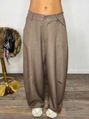 Pantalone Balloon Biscotto