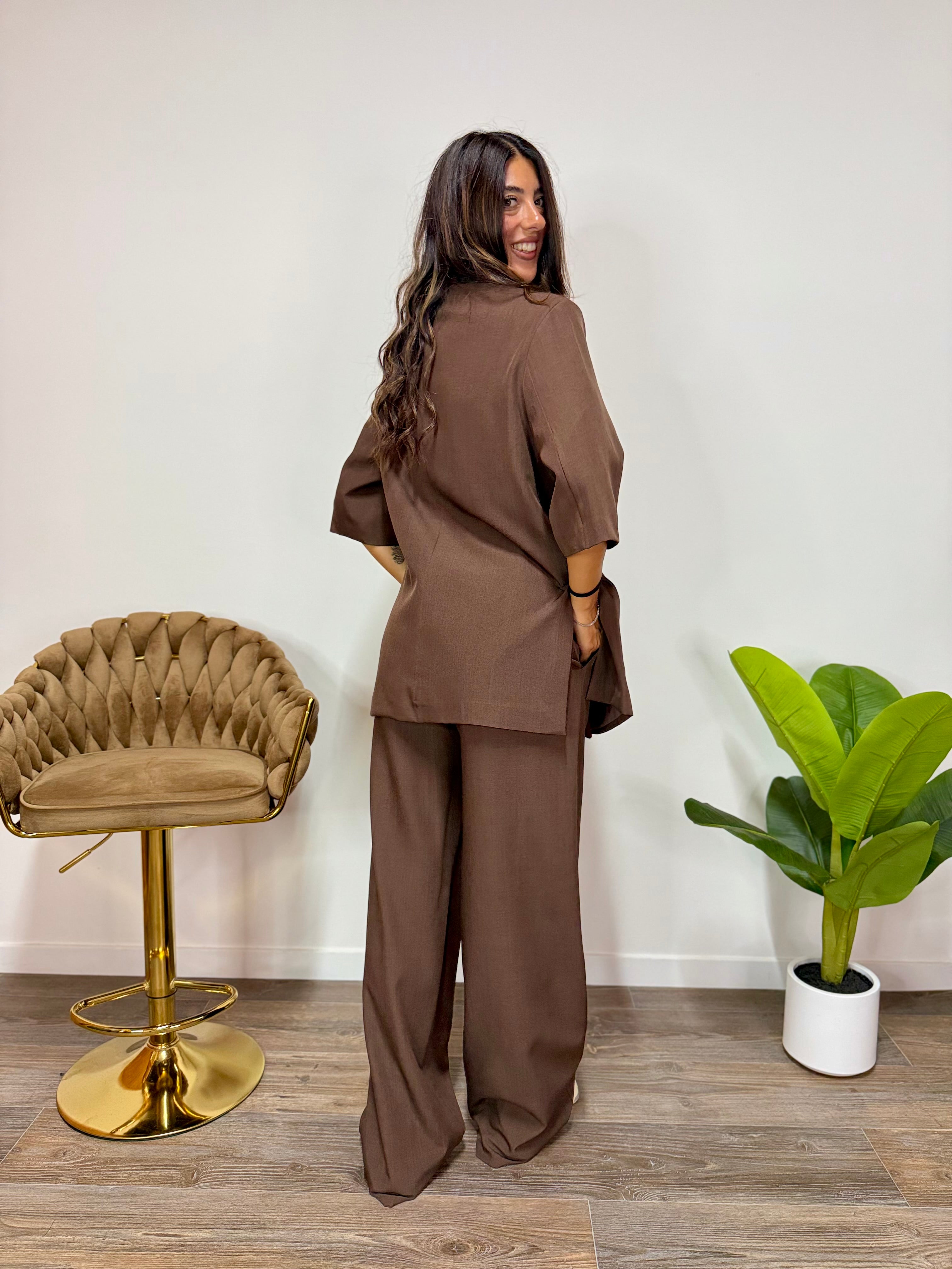 Tailleur Milly Brown