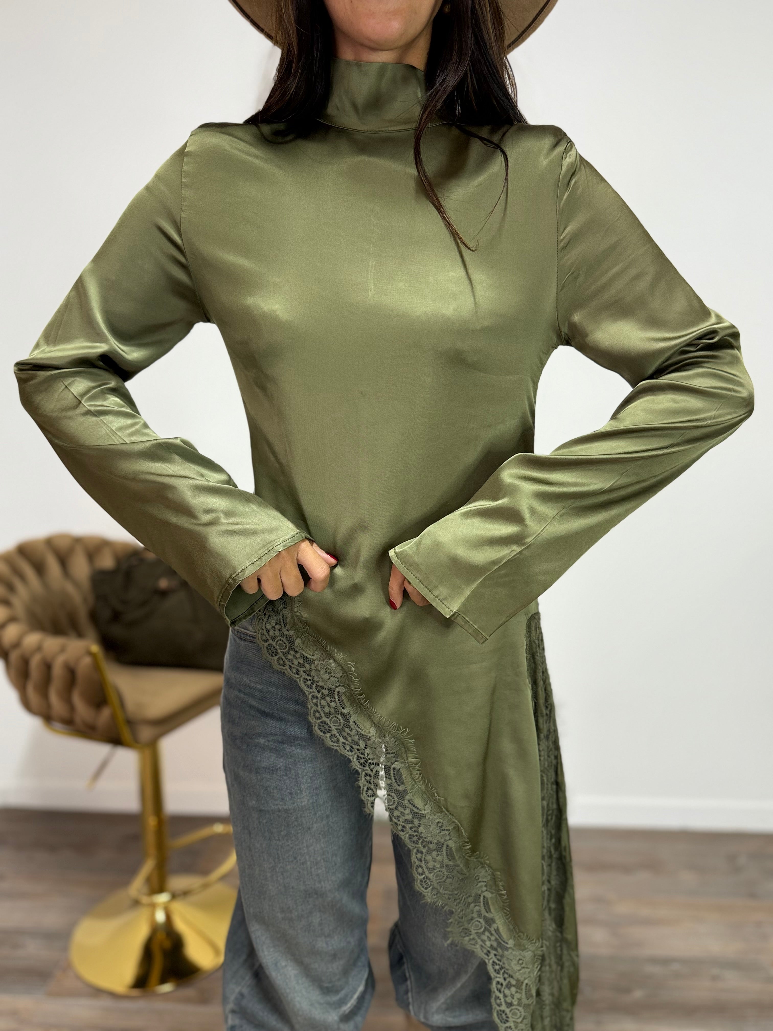Blusa Raso&Lingerie LUMINA Verde