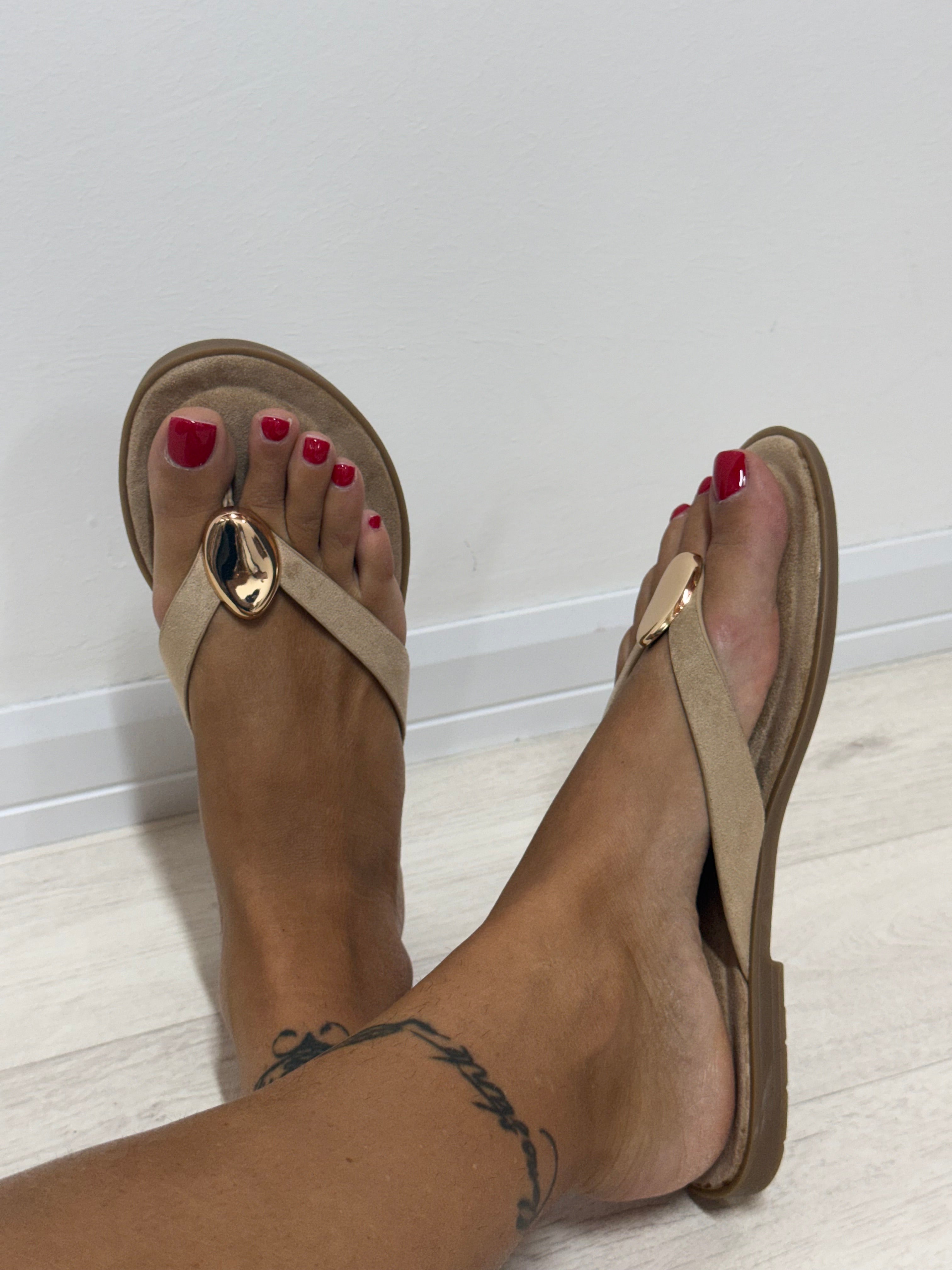 Sandalo Demetra Khaki