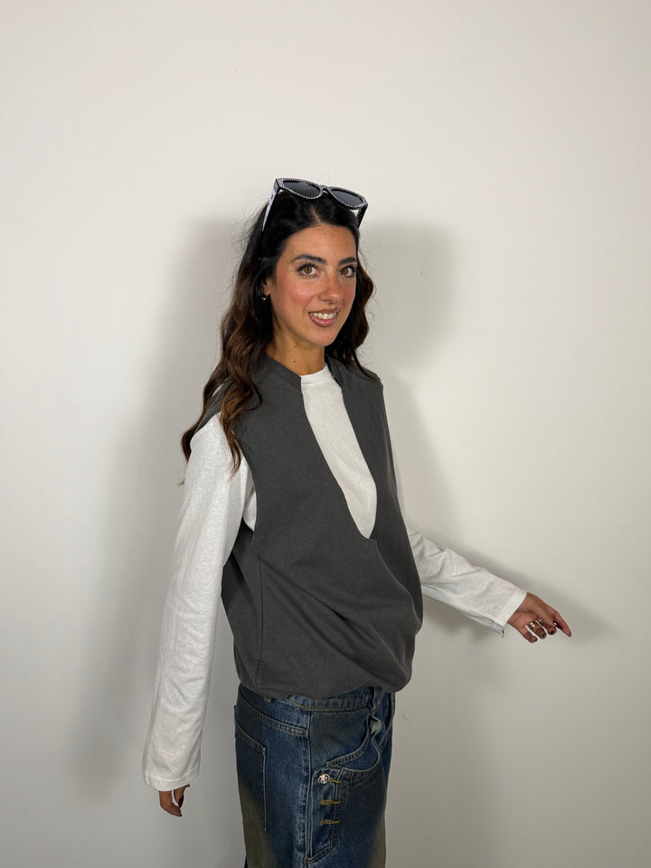 Maglia Vic Bee Grigia