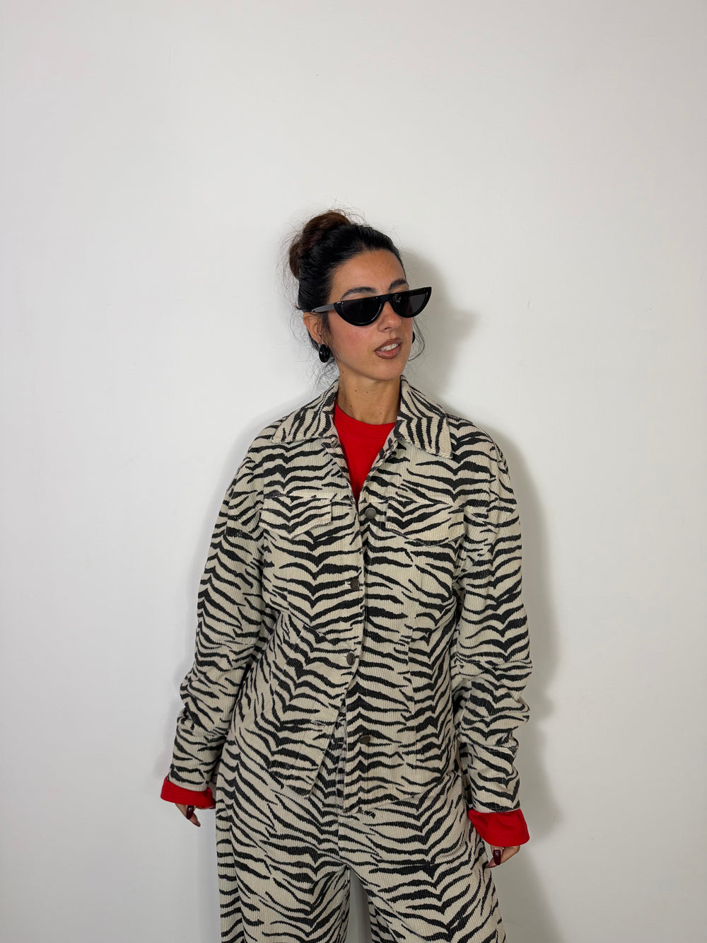 Camicia Velvet Zebra LUMINA