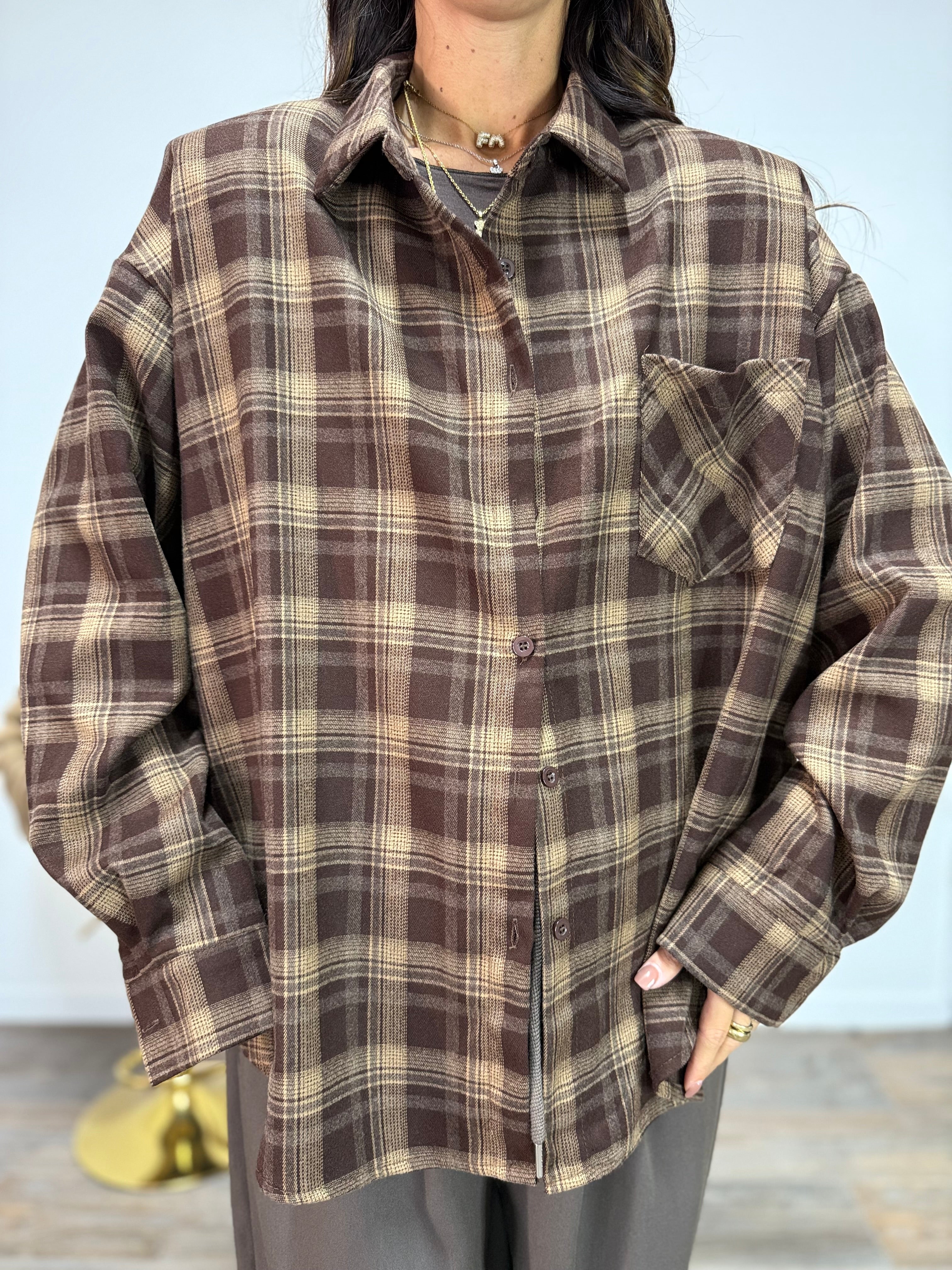 Camicia Rustic Brown