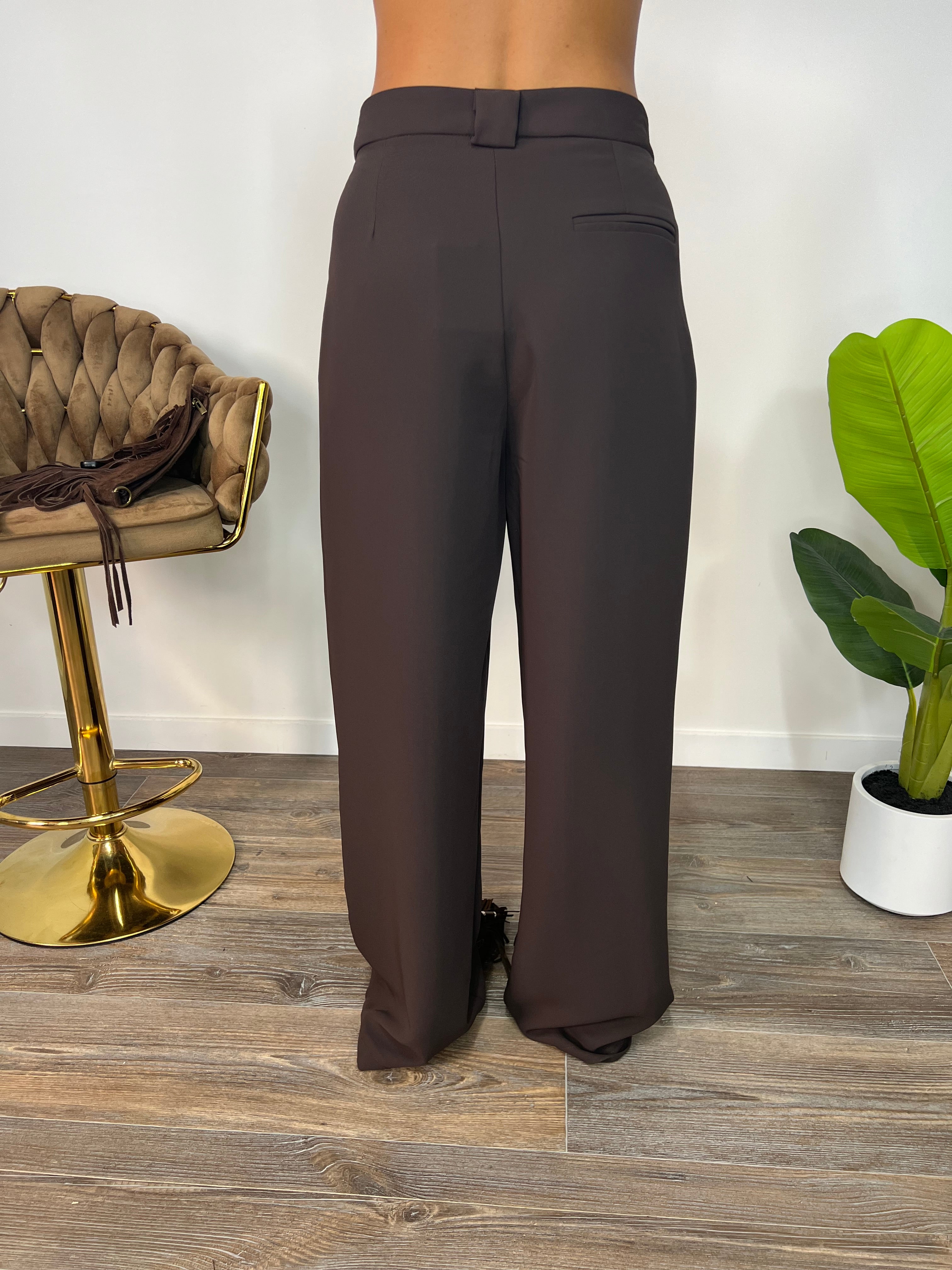 Pantalone LUMINA Marrone