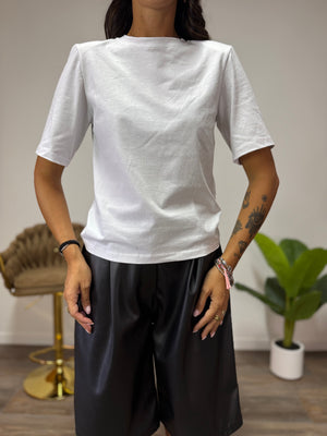 T-Shirt Spallina Bianca