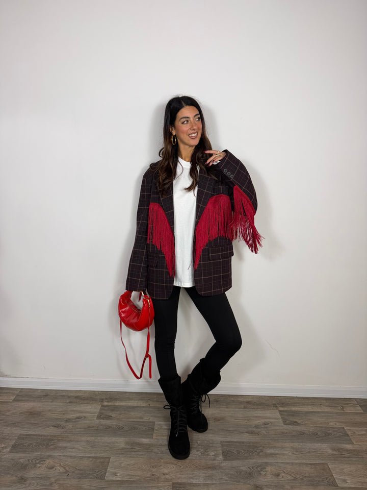 Blazer Charleston LUMINA Bordeaux