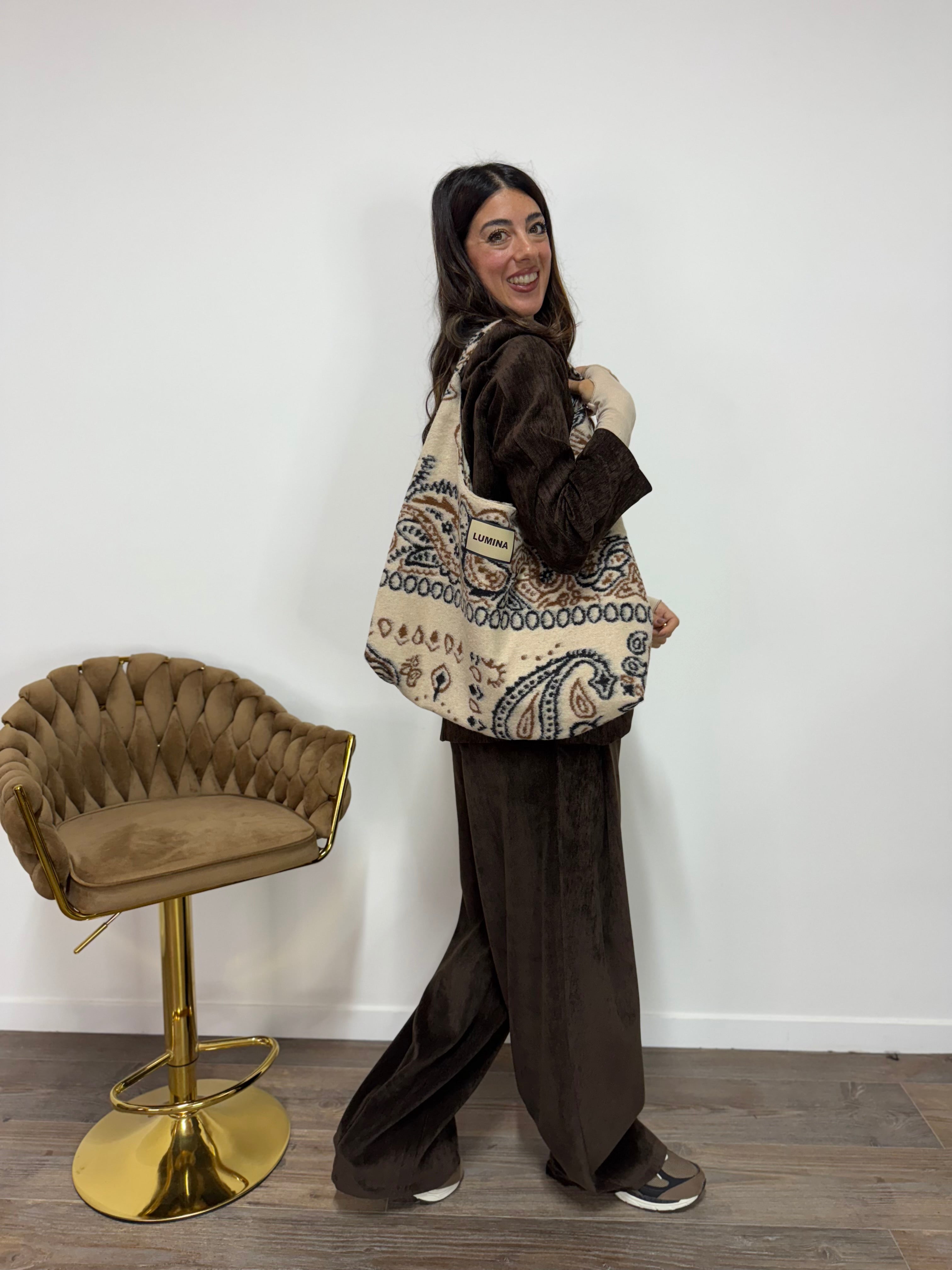 Borsa Bandana LUMINA Beige