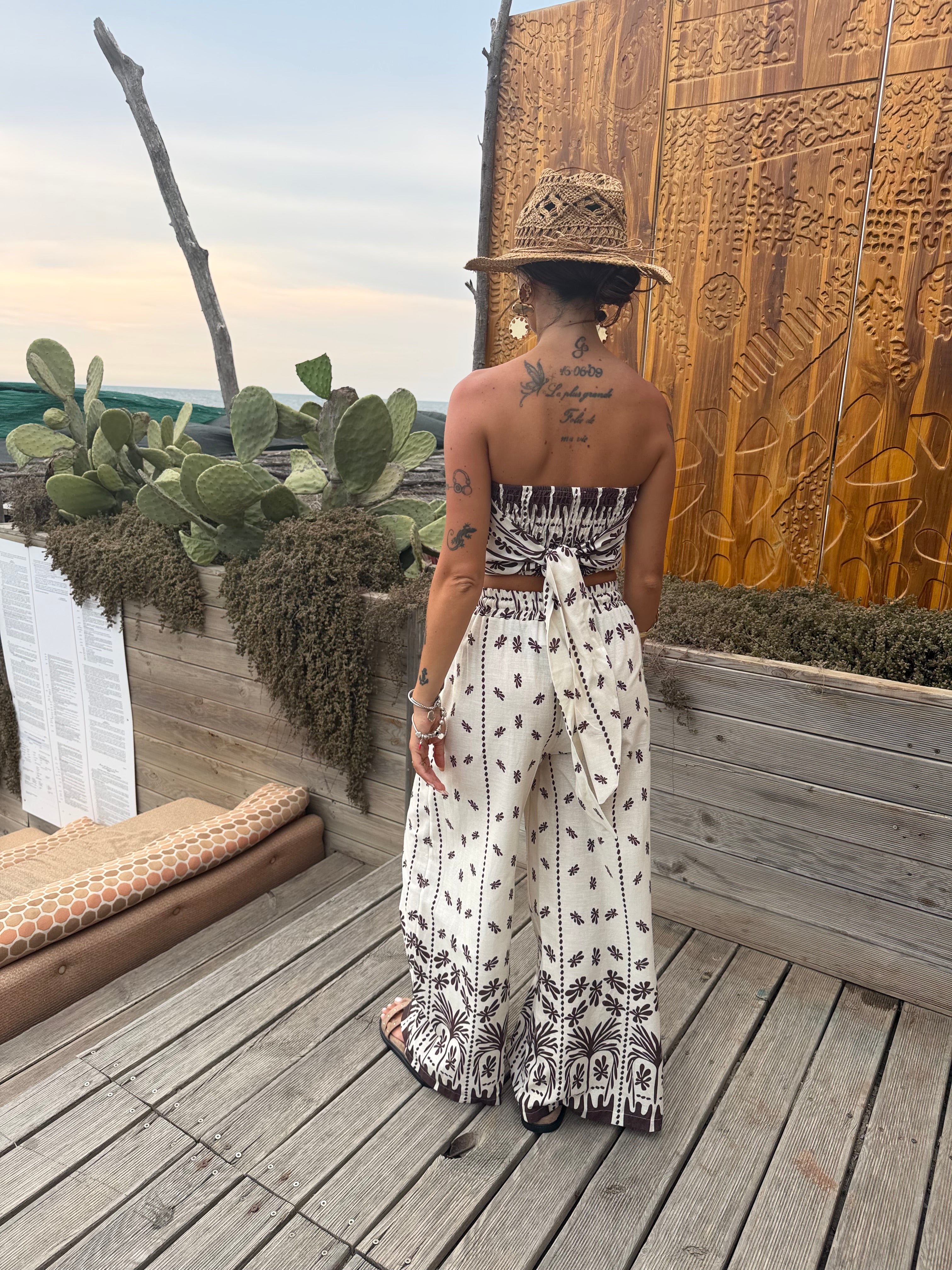 Coordinato Zanzibar LUMINA Marrone