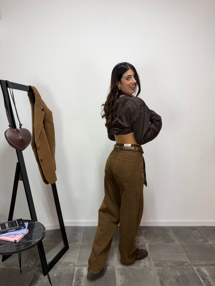 Jeans Doble Brown