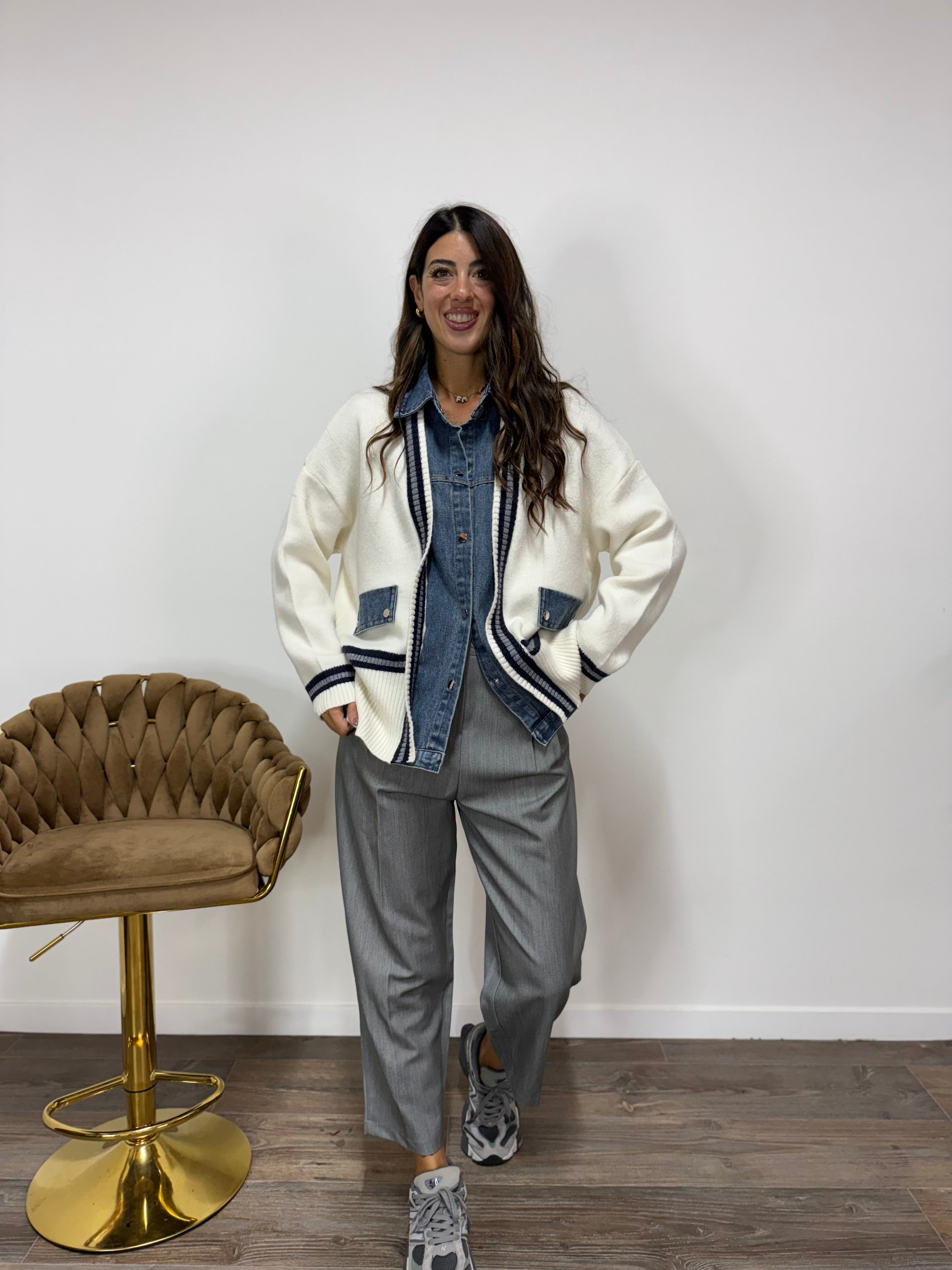 Pantalone Charme Grigio