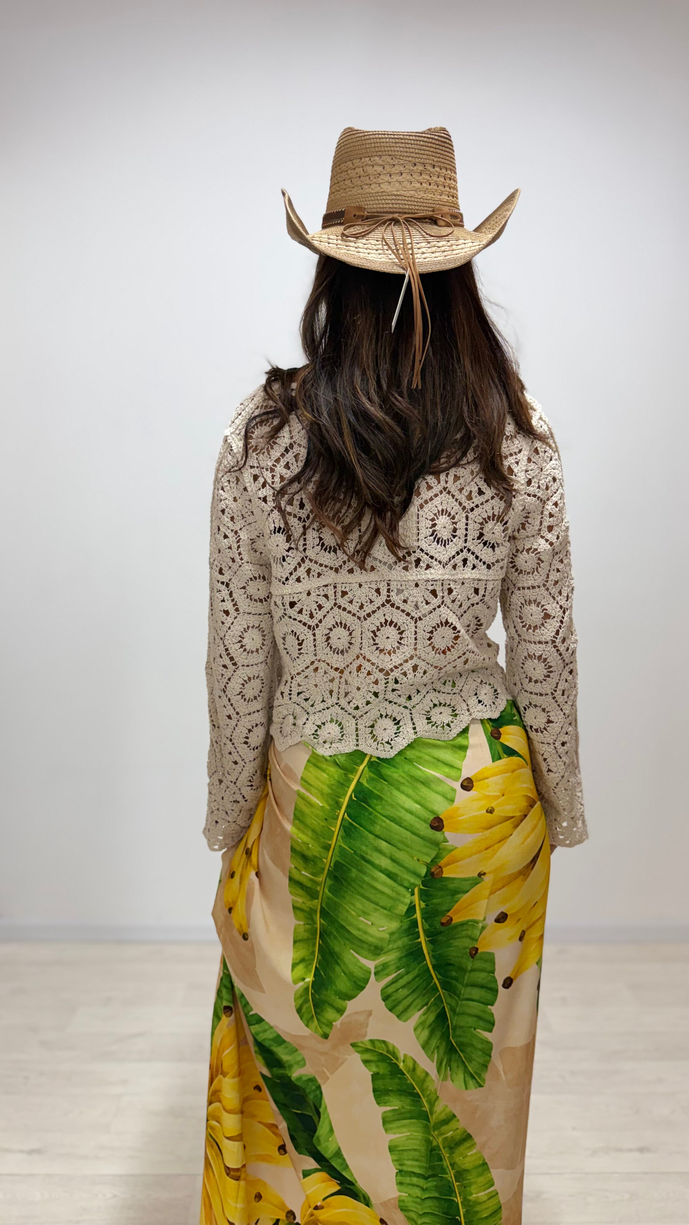 Cardigan Macramè Antigua