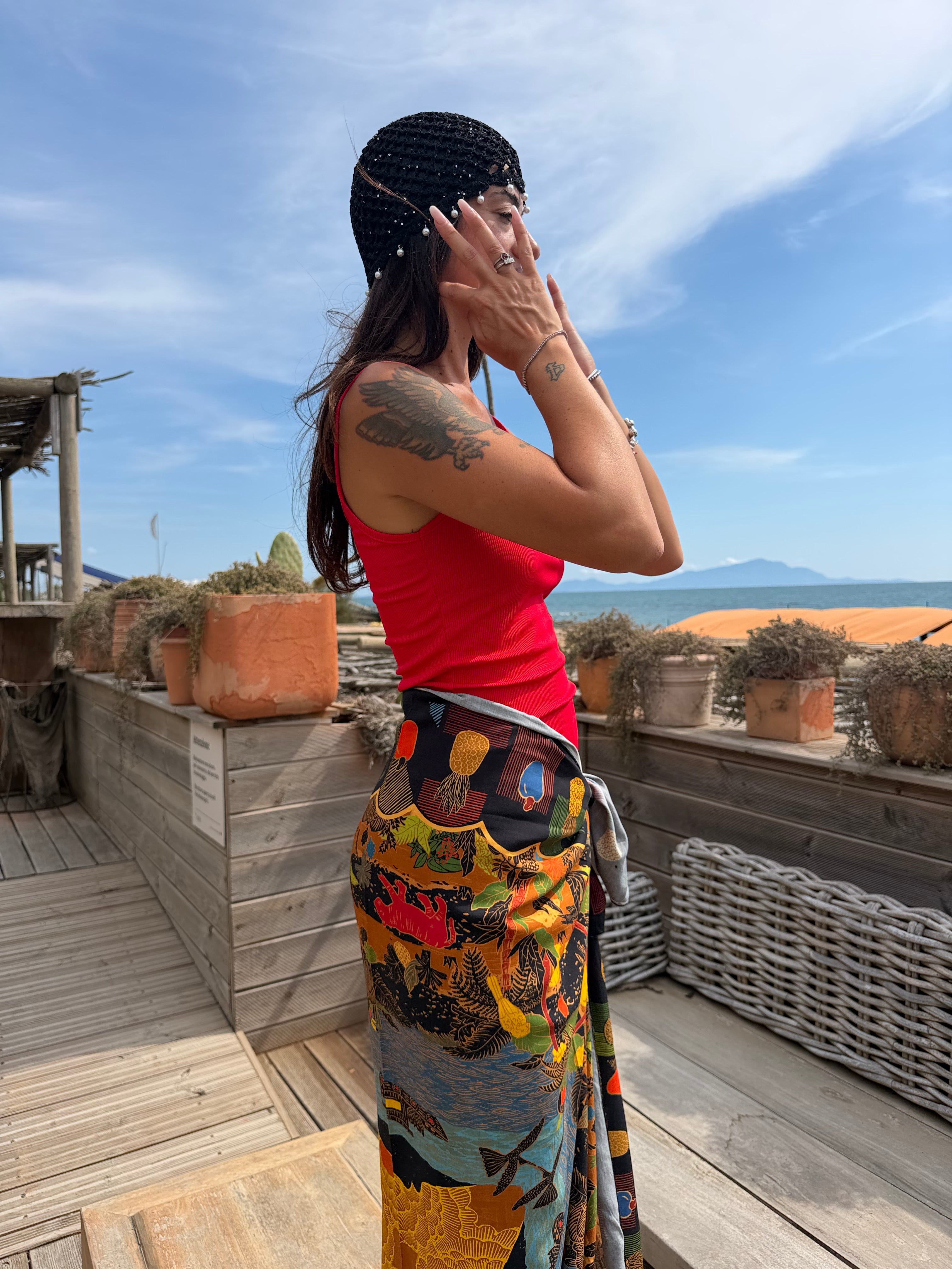 Canotta Emily Rossa