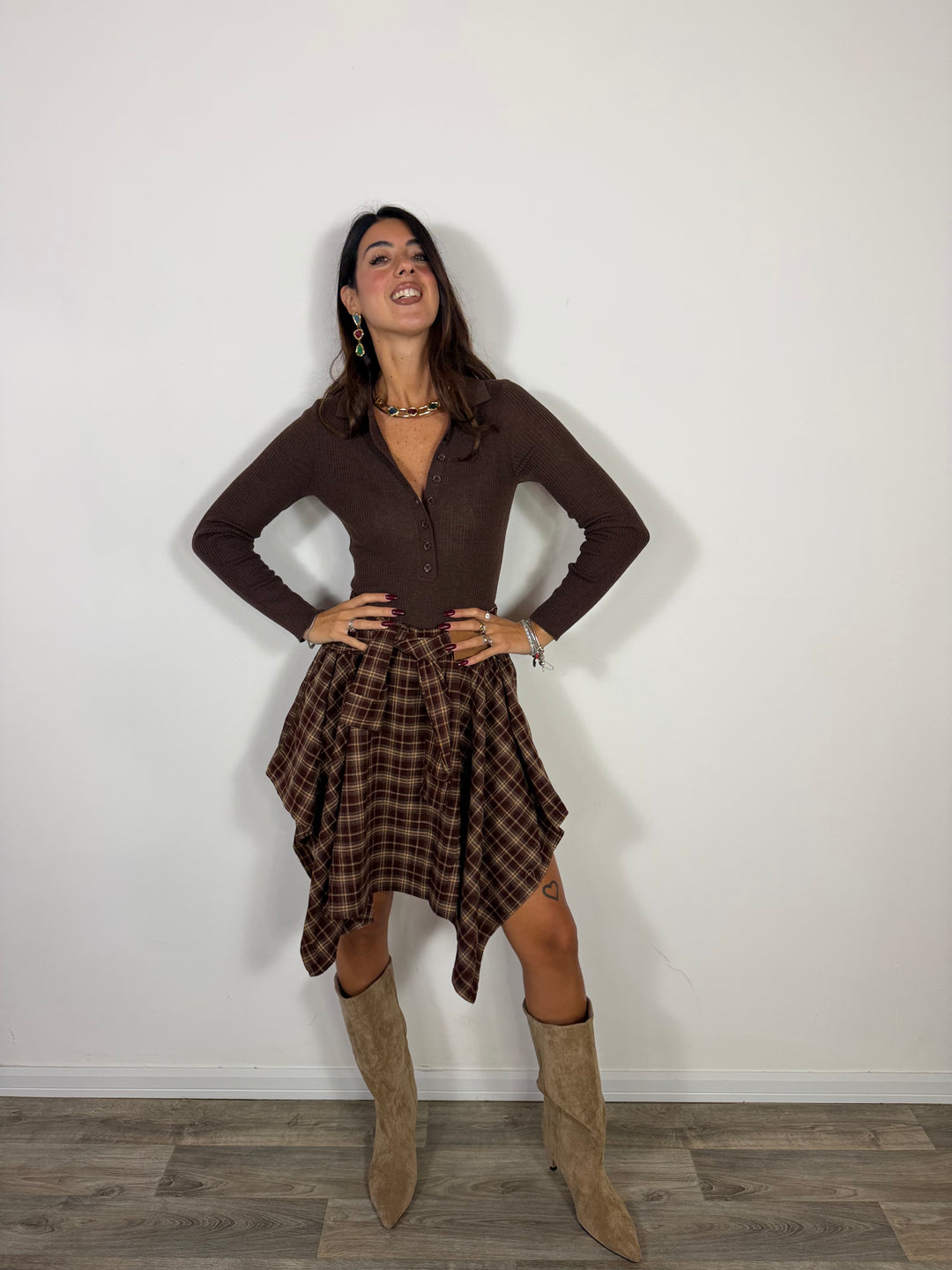 Body Selene Marrone