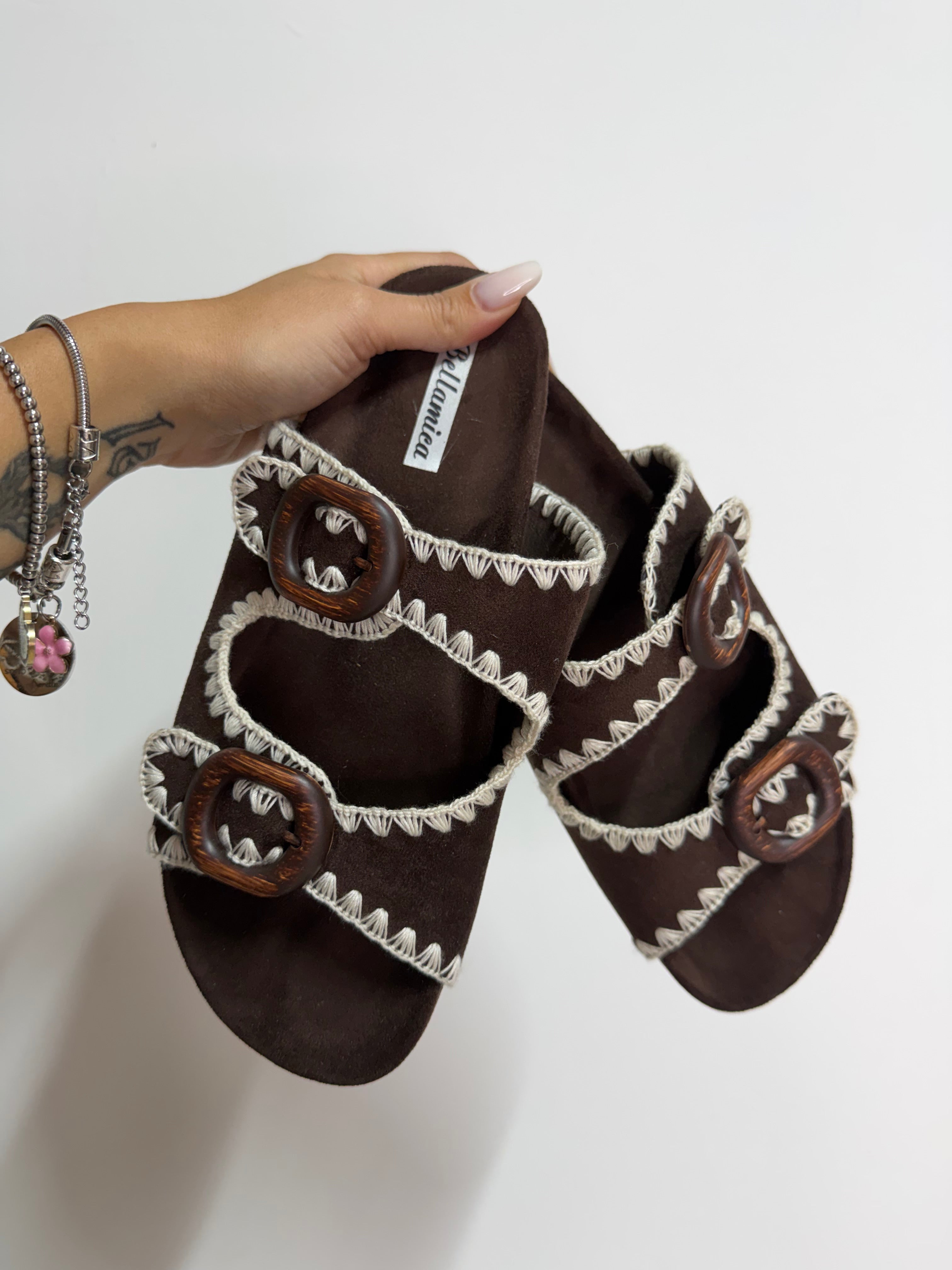 Ciabattina Sofy Brown