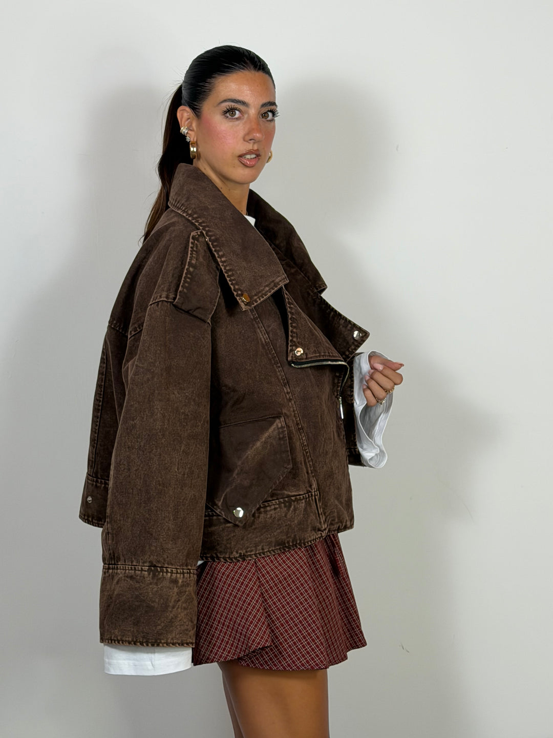 Giacca Glam Marrone