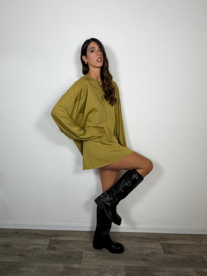 Maglia Perla JUST WEST Verde