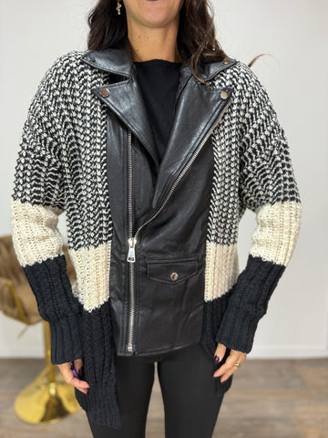 Chiodo/Cardigan Zebra