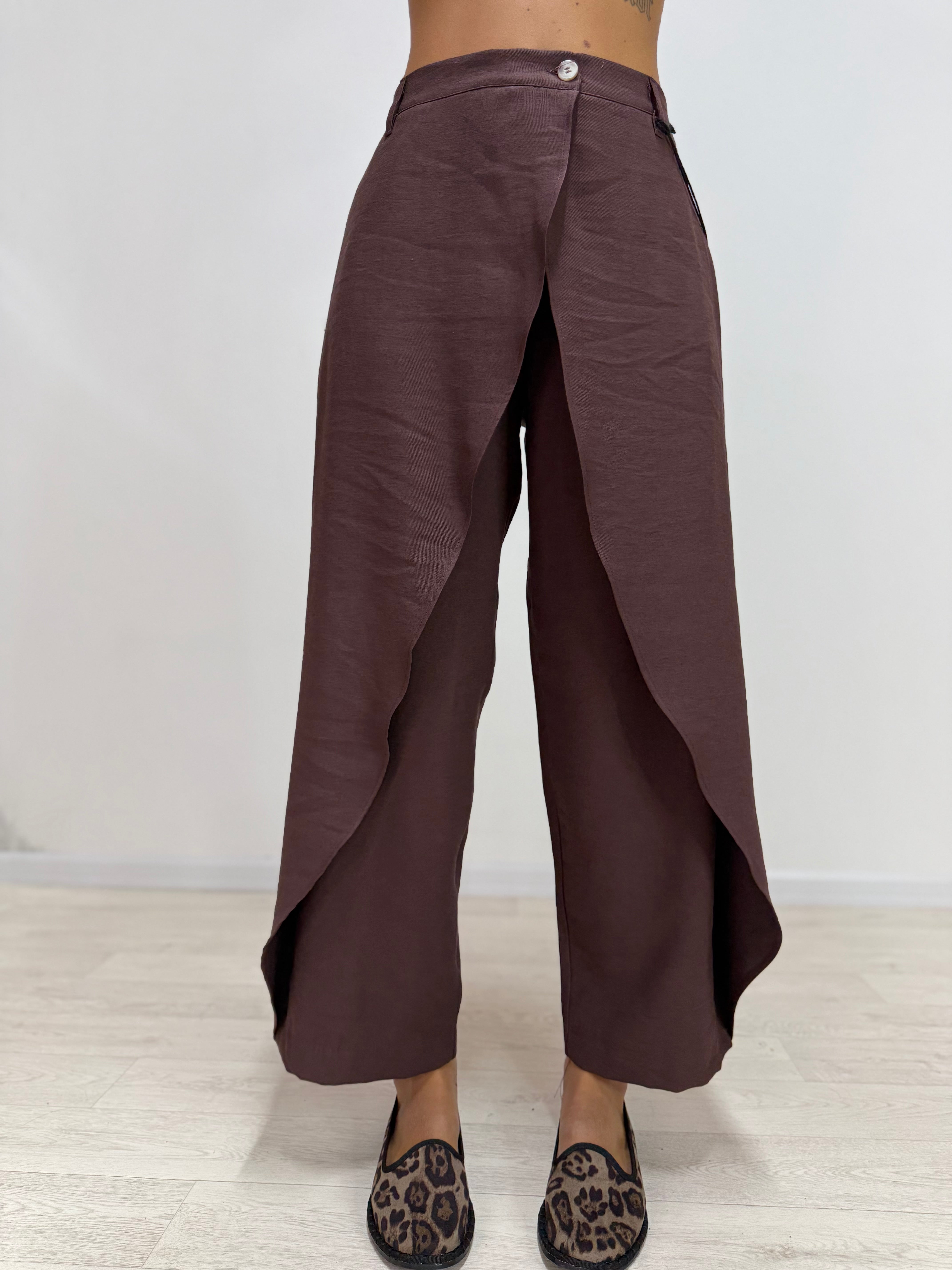 Pantalone Gaia JUST WEST Marrone