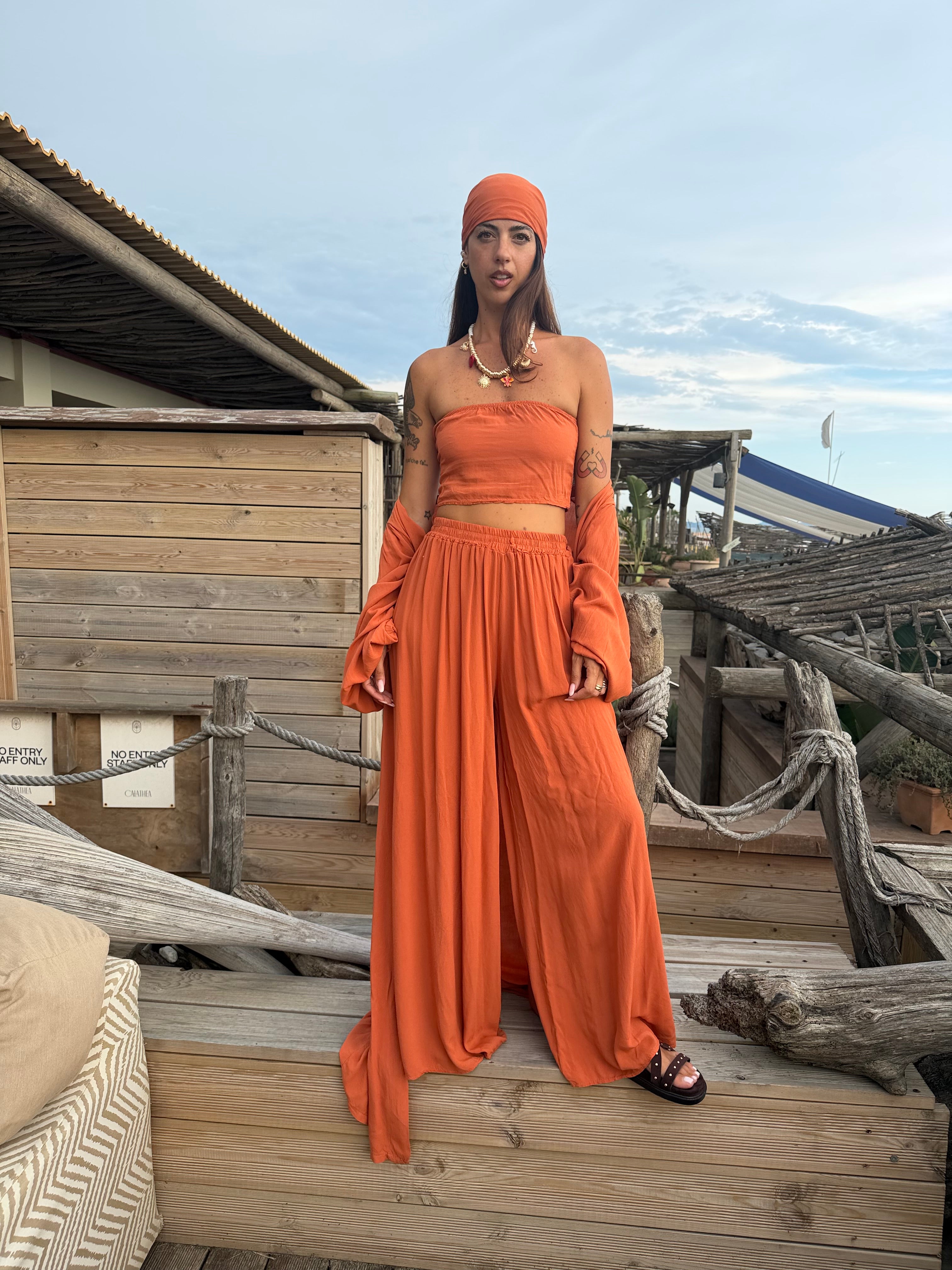 Coordinato Gitana Ruggine