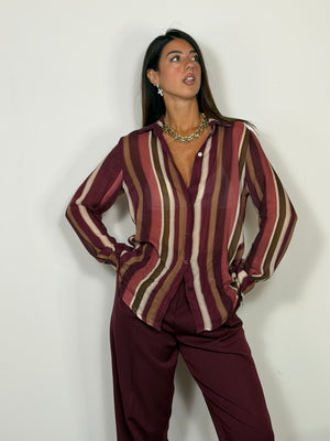 Camicia Unique Prugna