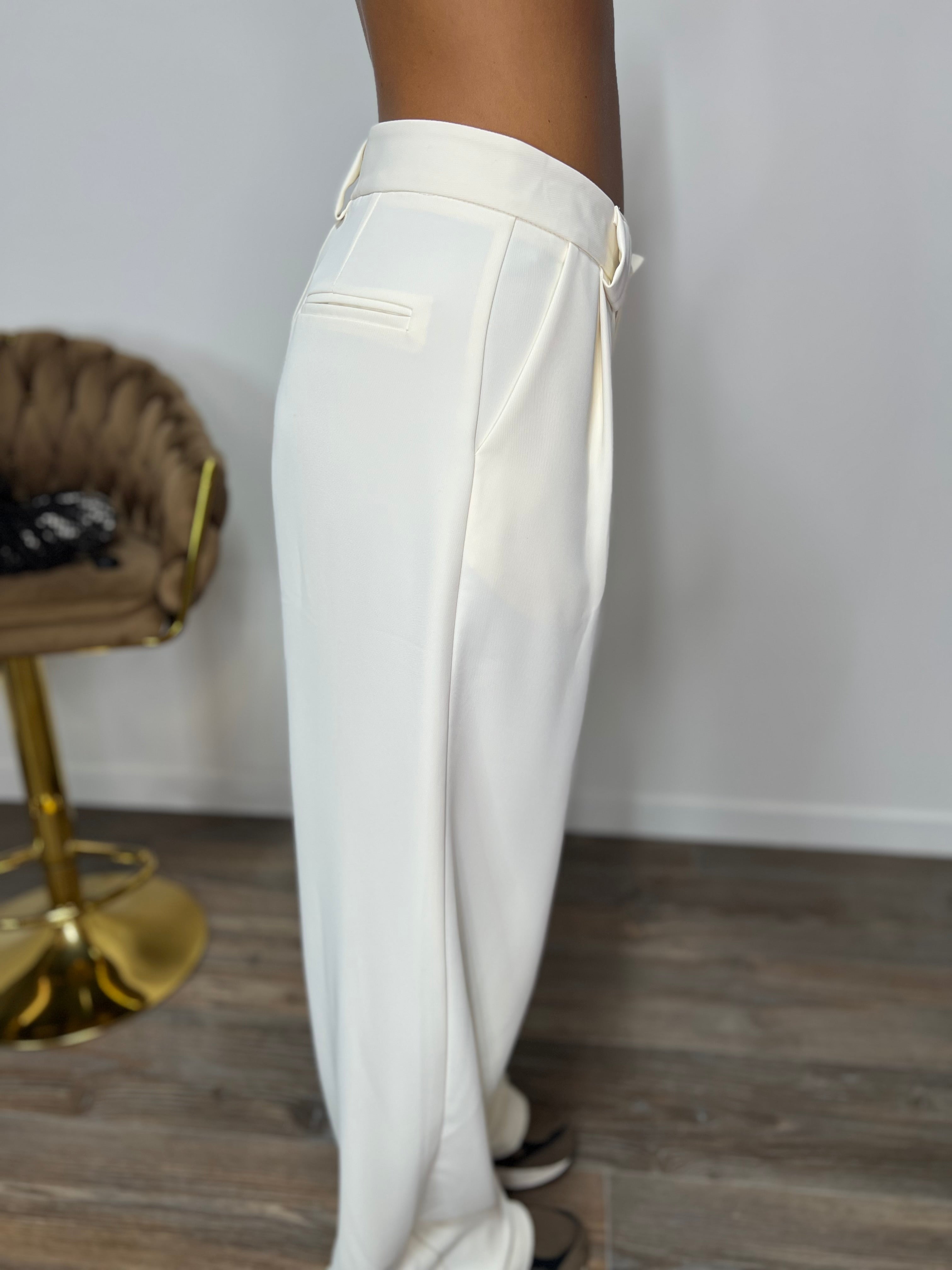 Pantalone LUMINA Panna