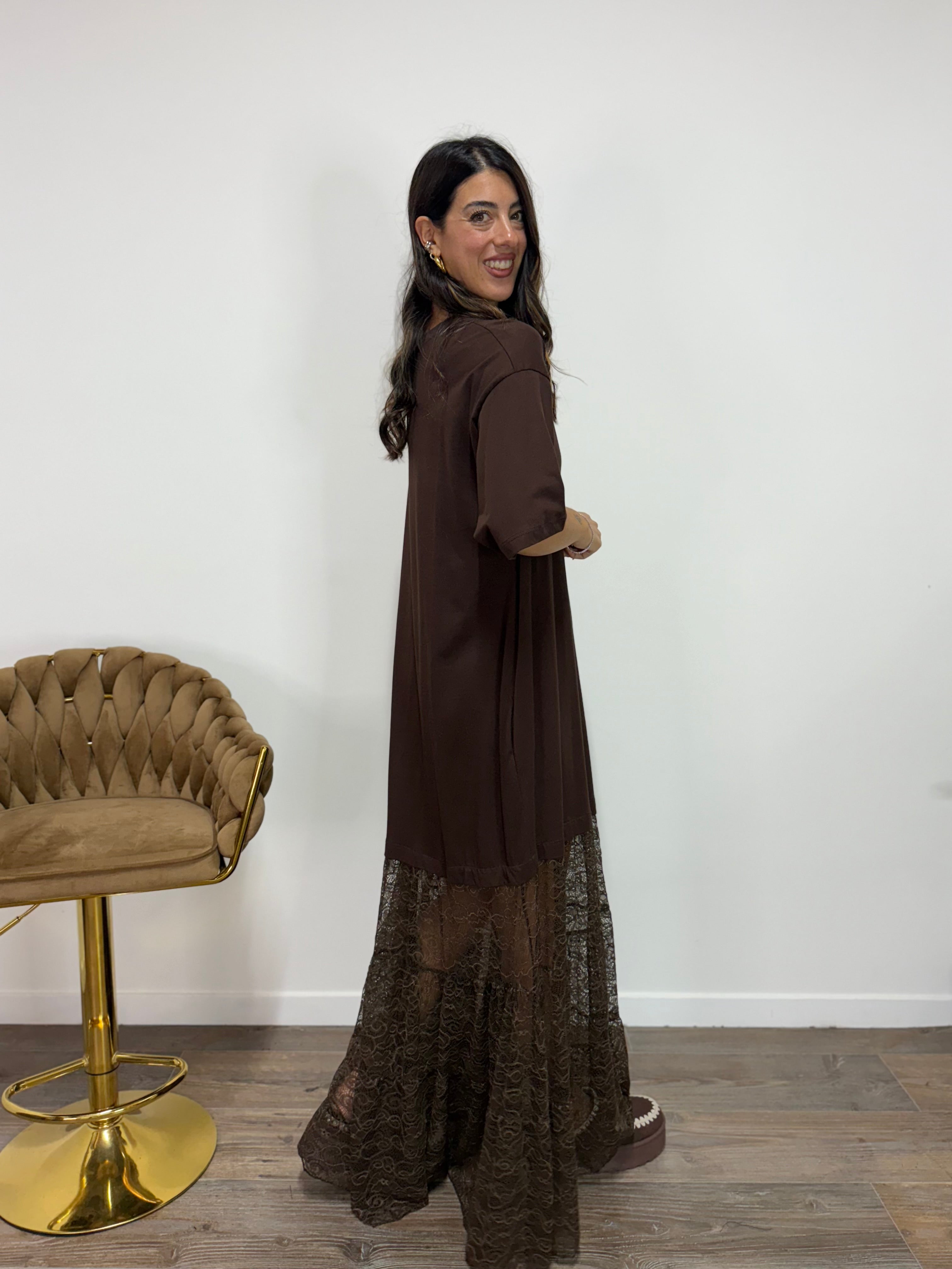 Abito Jolie LUMINA Marrone