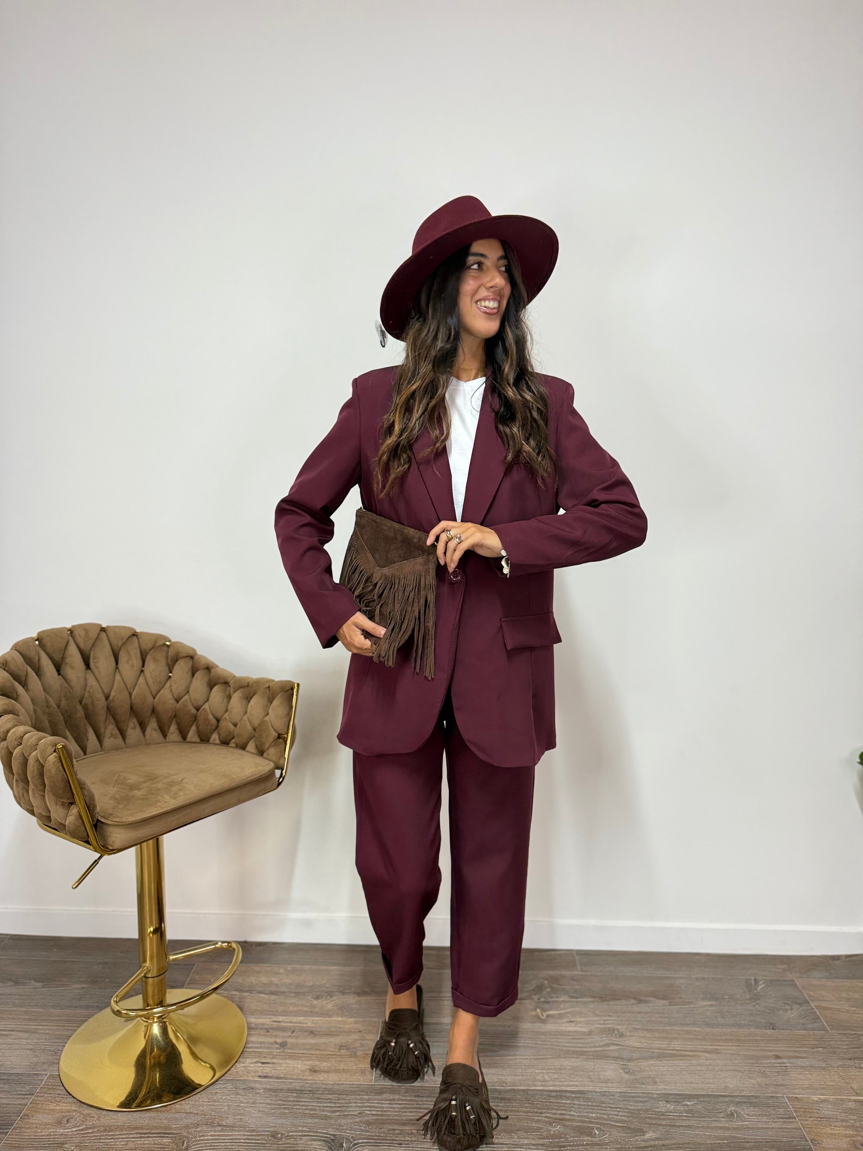 Tailleur Roma Prugna